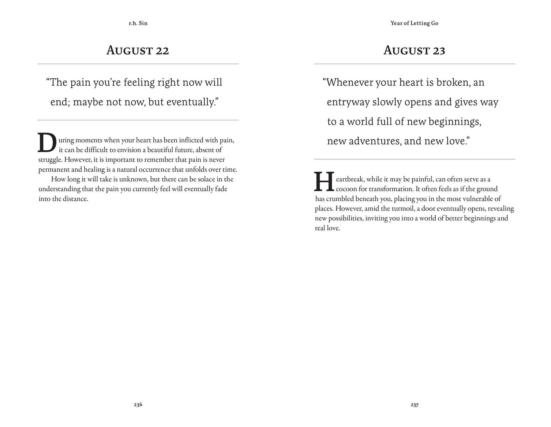 The Year of Letting Go: 365 Days Pursuing Emotional Freedom