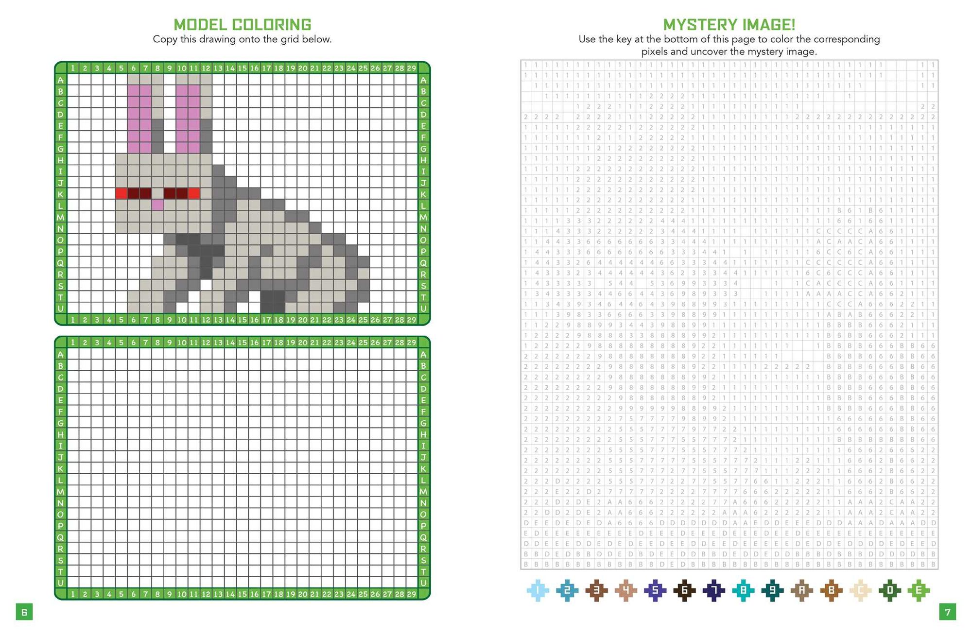 The Unofficial Minecraft Pixel Coloring Book: Volume 1