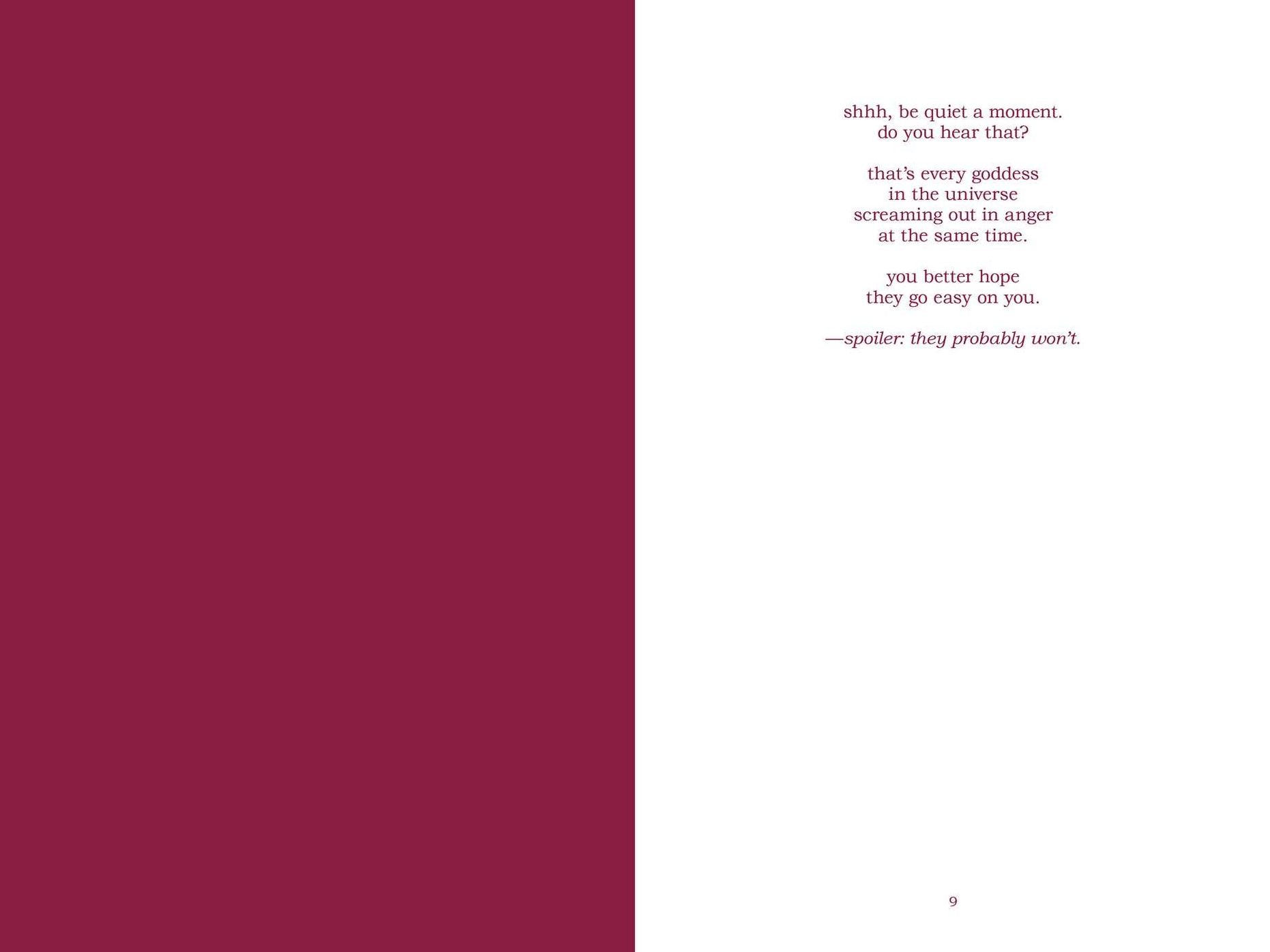 the witch doesn't drown in this one