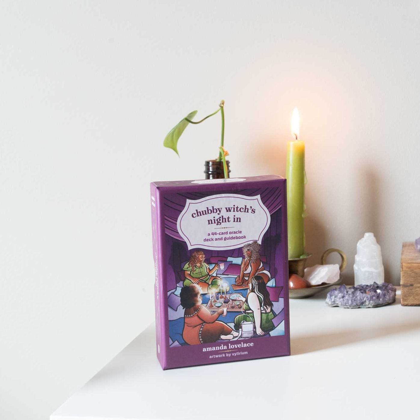 Chubby Witch's Night In: A 44-Card Oracle Deck and Guidebook