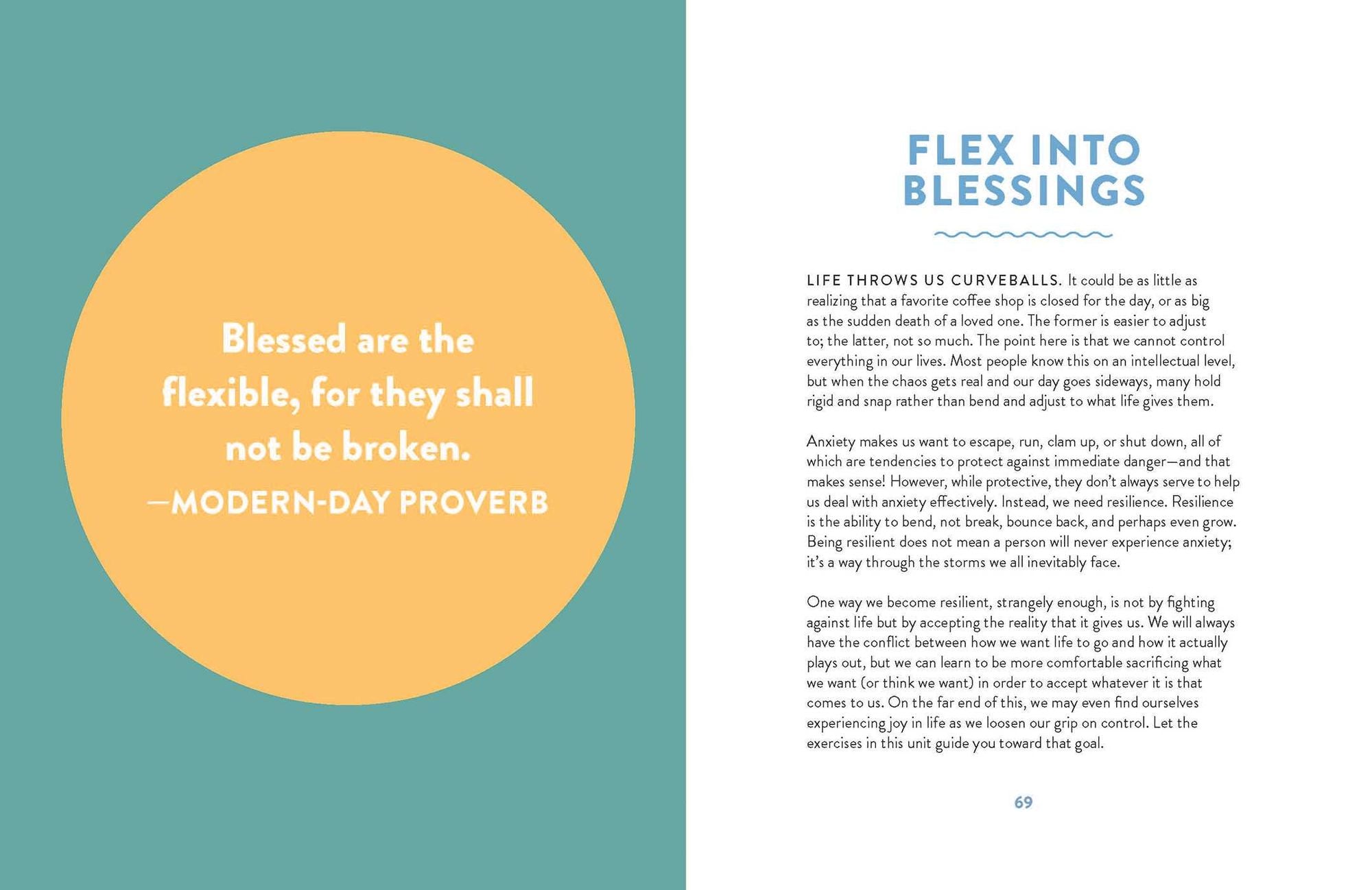 Breathe in God, Breathe Out Anxiety: A Workbook of Everyday Ways to Find Calm by Welcoming the Spirit