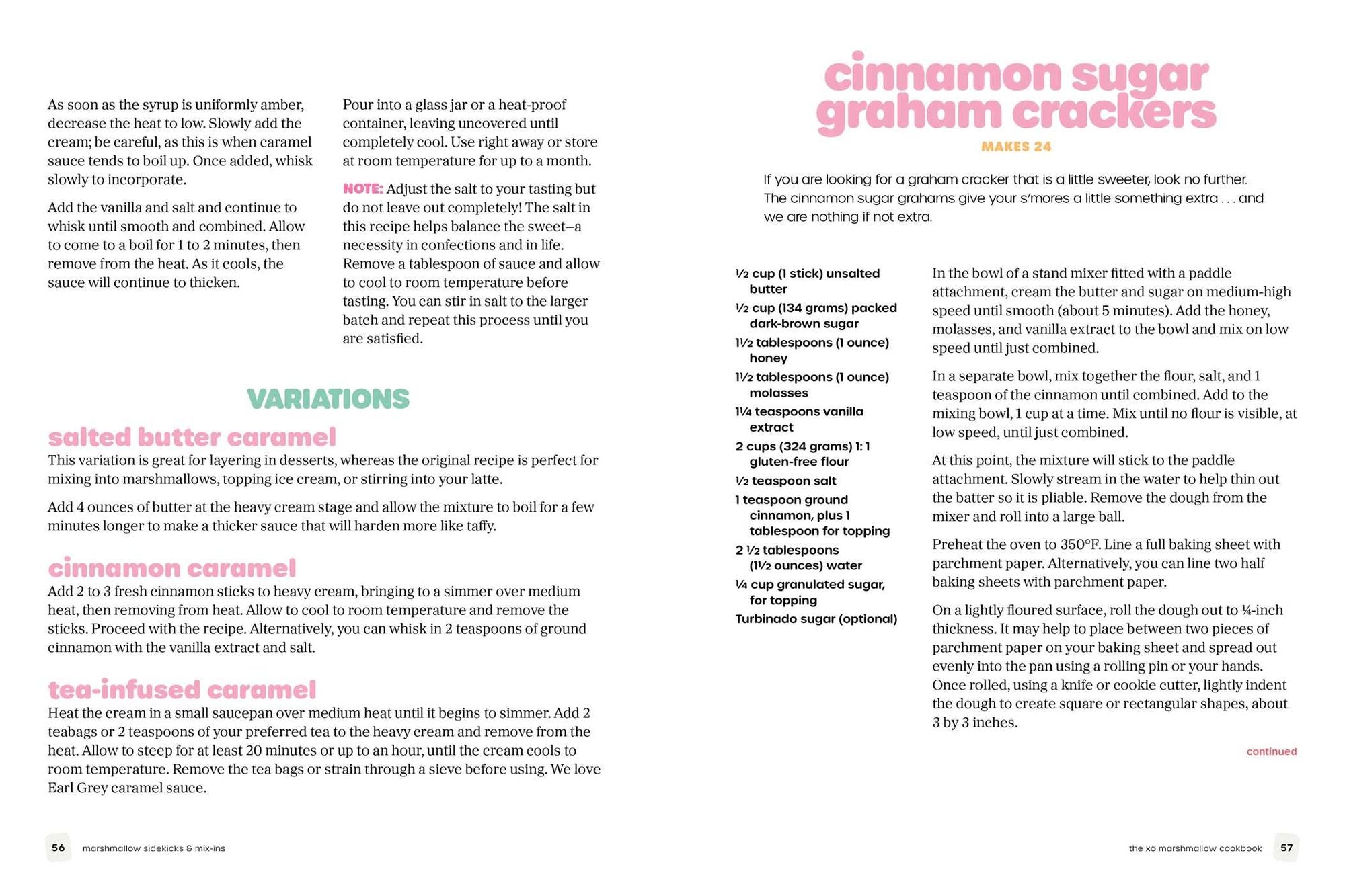 The XO Marshmallow Cookbook