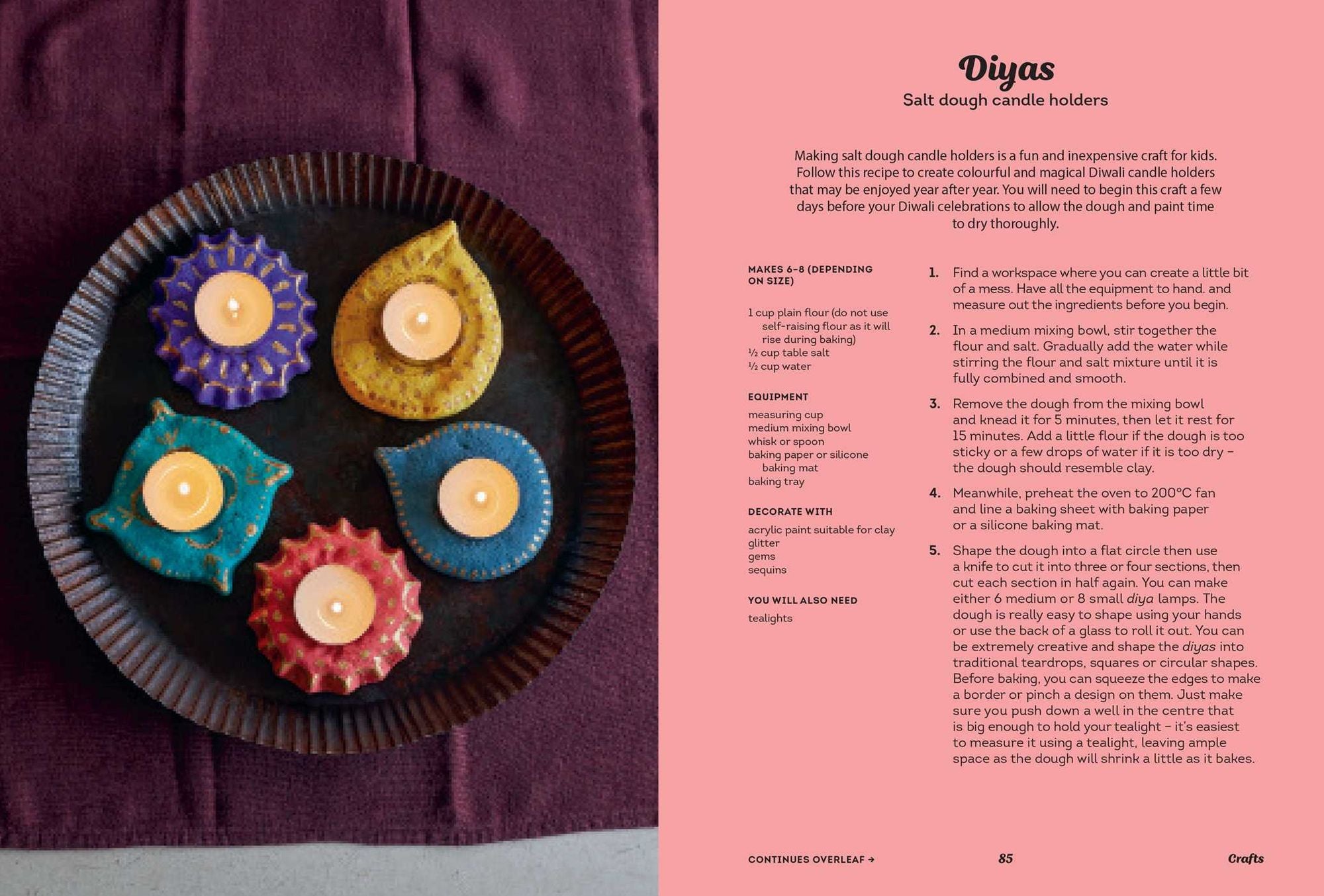 Celebrate Diwali: Recipes, Activities, and Crafts for the Entire Family