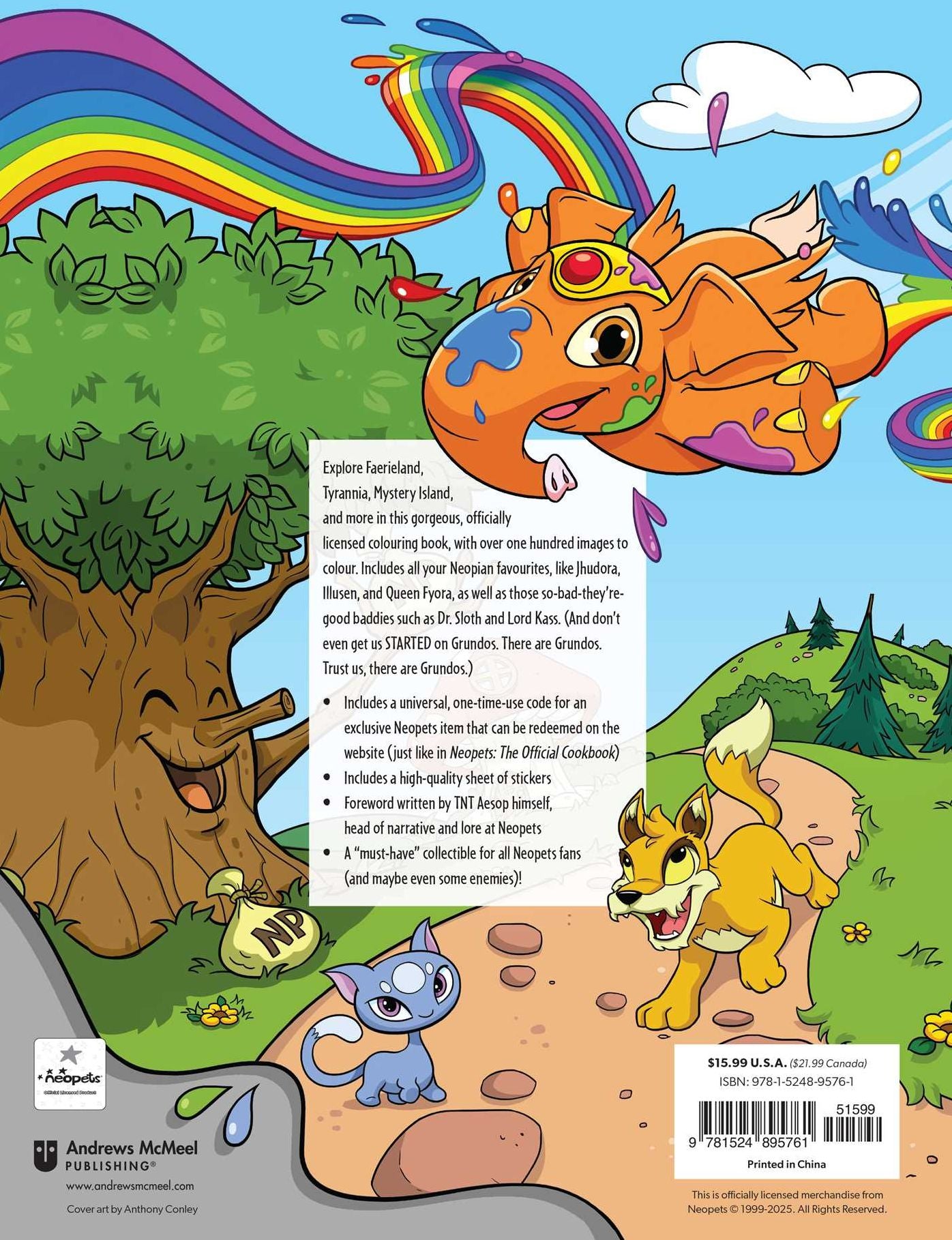 Neopets: The Official Colouring Book