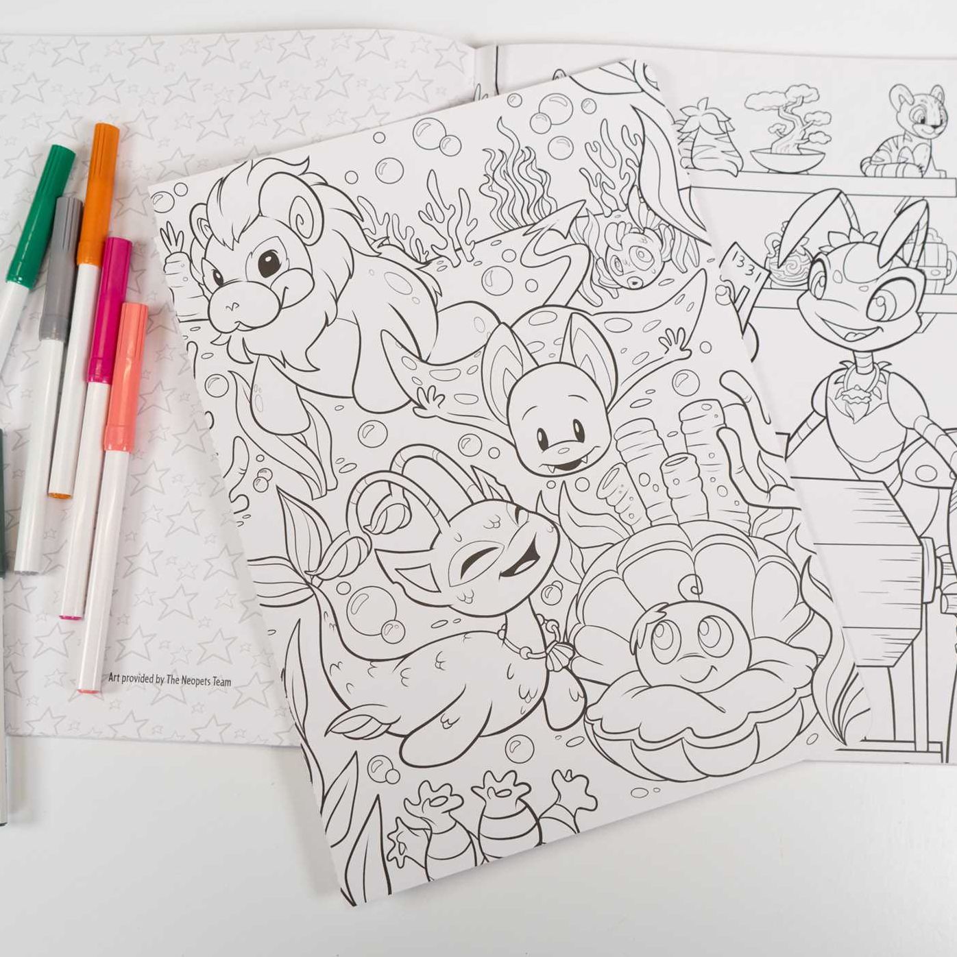 Neopets: The Official Colouring Book
