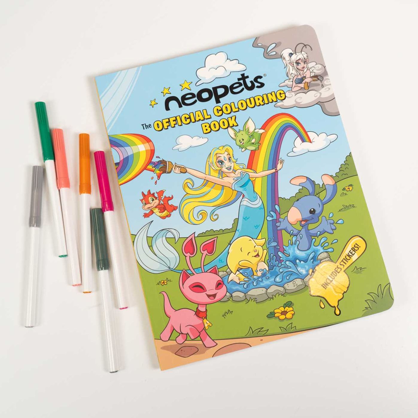 Neopets: The Official Colouring Book