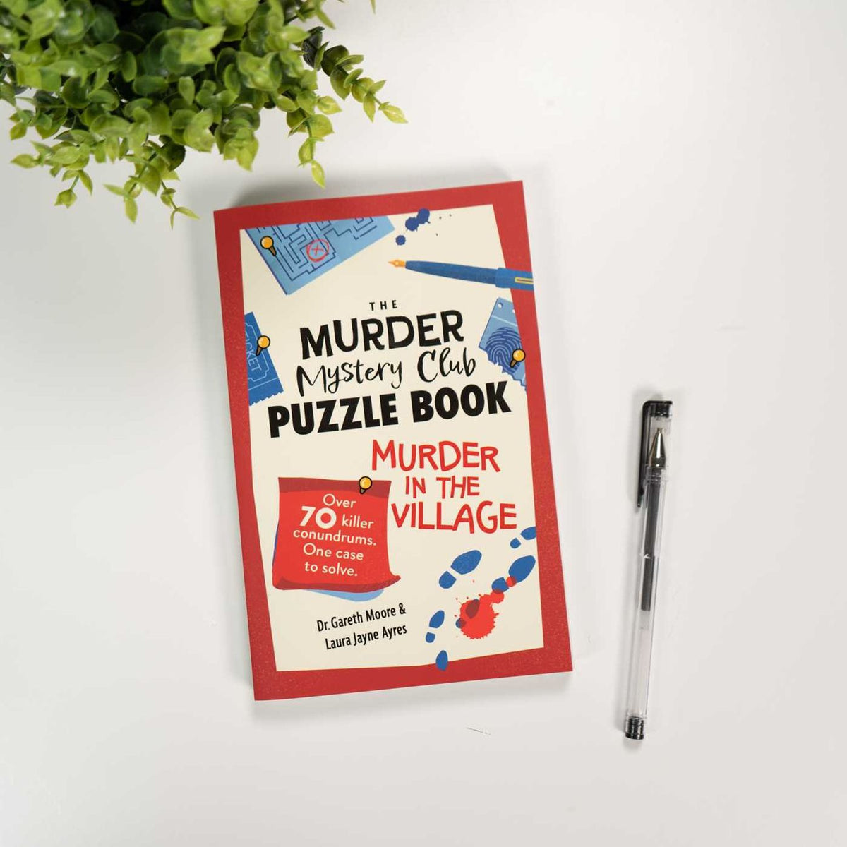 The Murder Mystery Club Puzzle Book: Murder in the Village