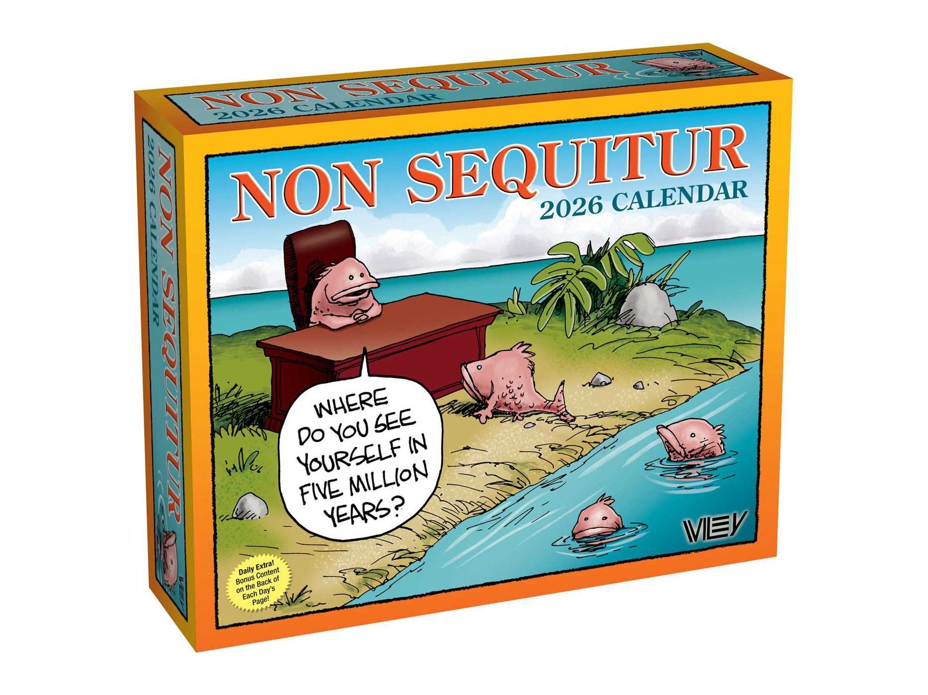2026 Non Sequitur Day-to-Day Calendar