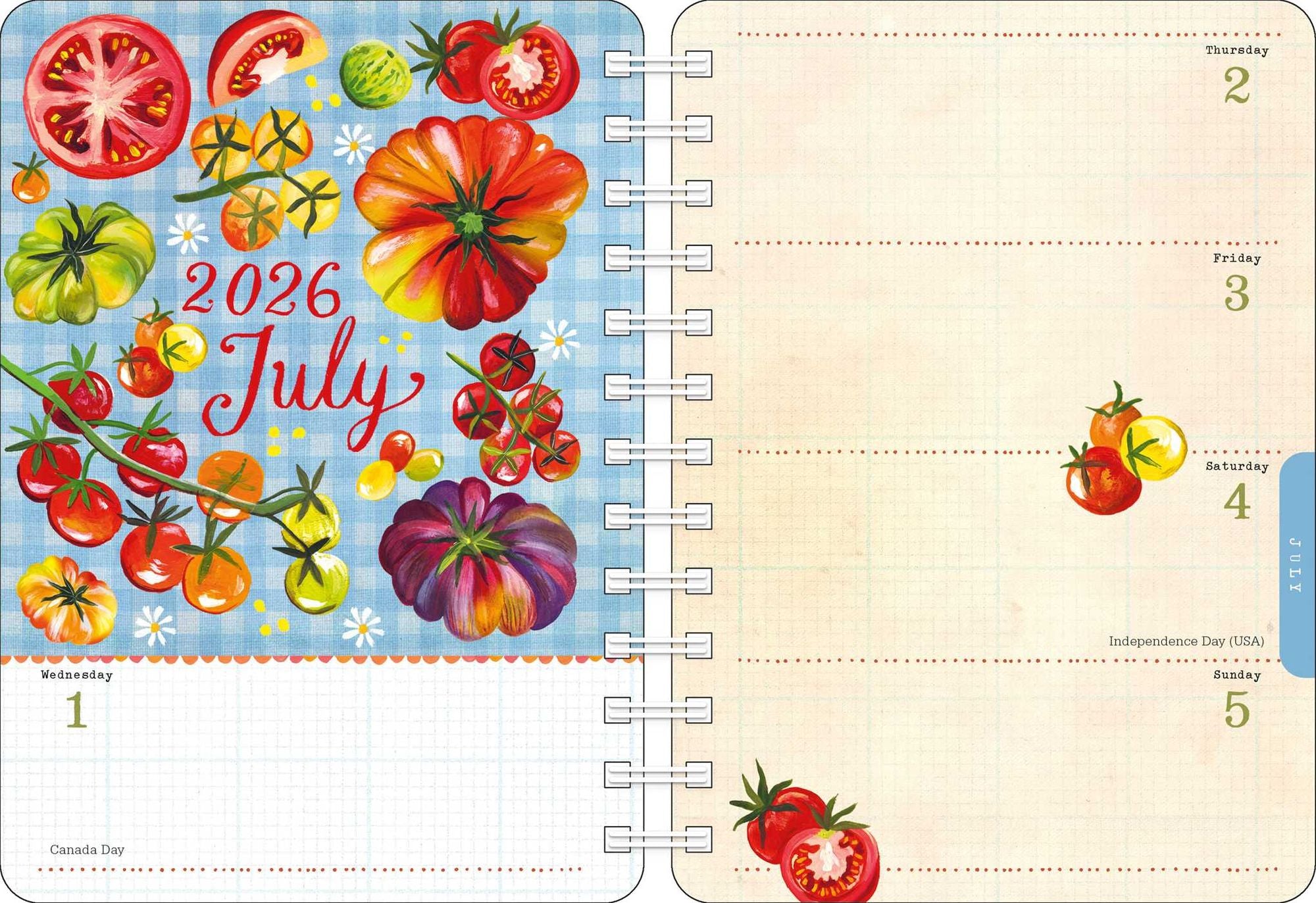 2026 Katie Daisy Weekly Planner Calendar