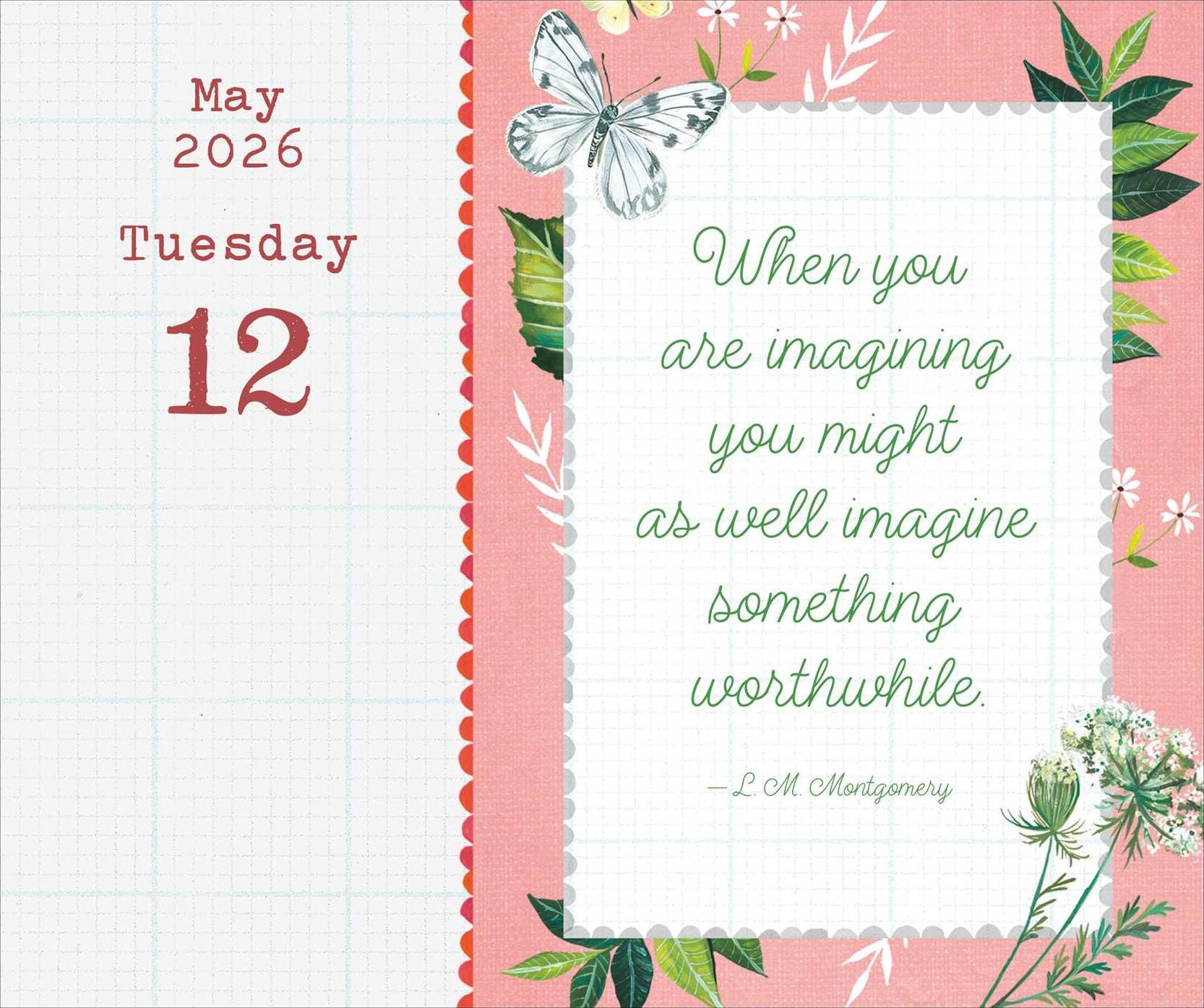 2026 Katie Daisy Day-to-Day Calendar