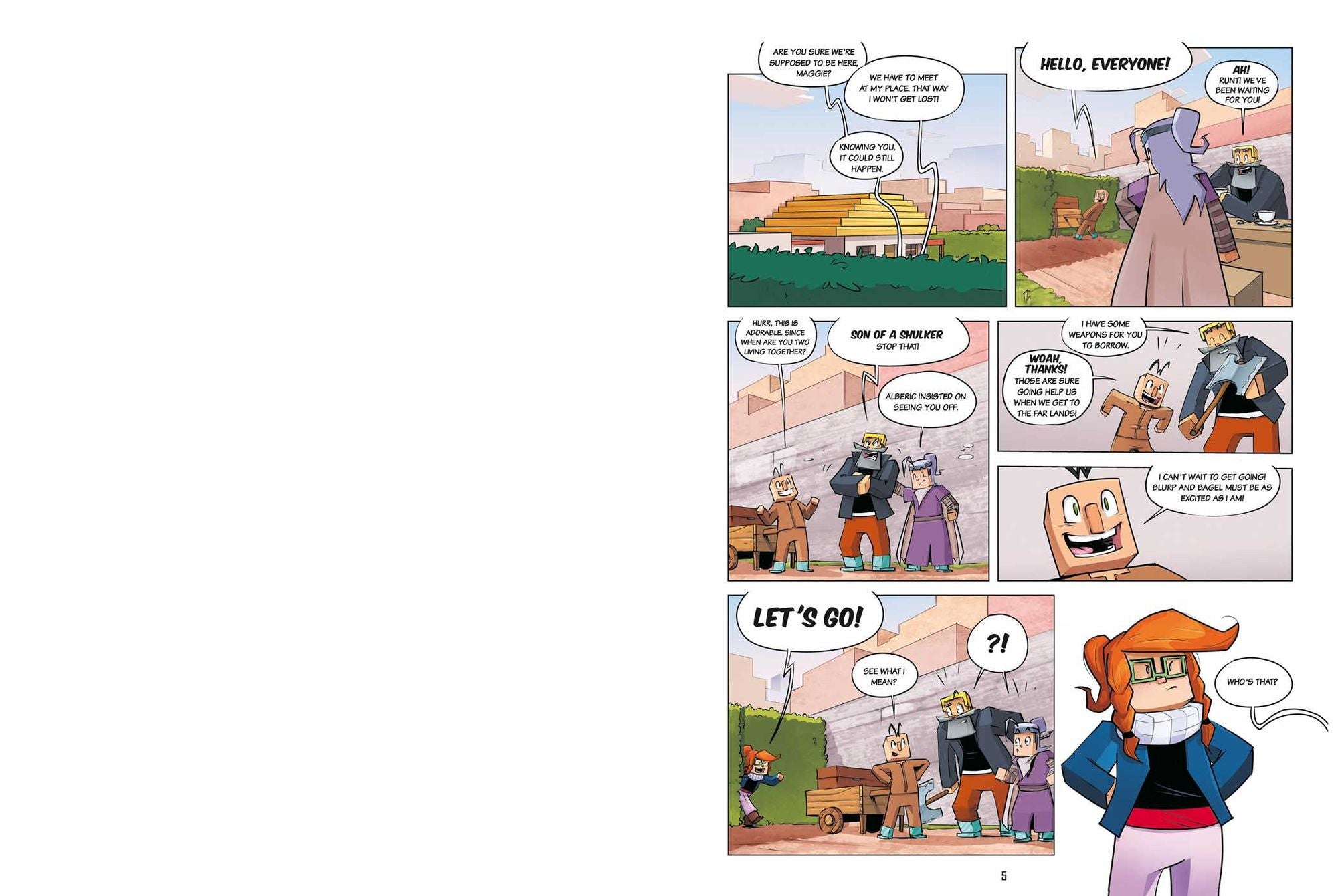 Diary of an 8-Bit Warrior Graphic Novel: Journey to the Far Lands