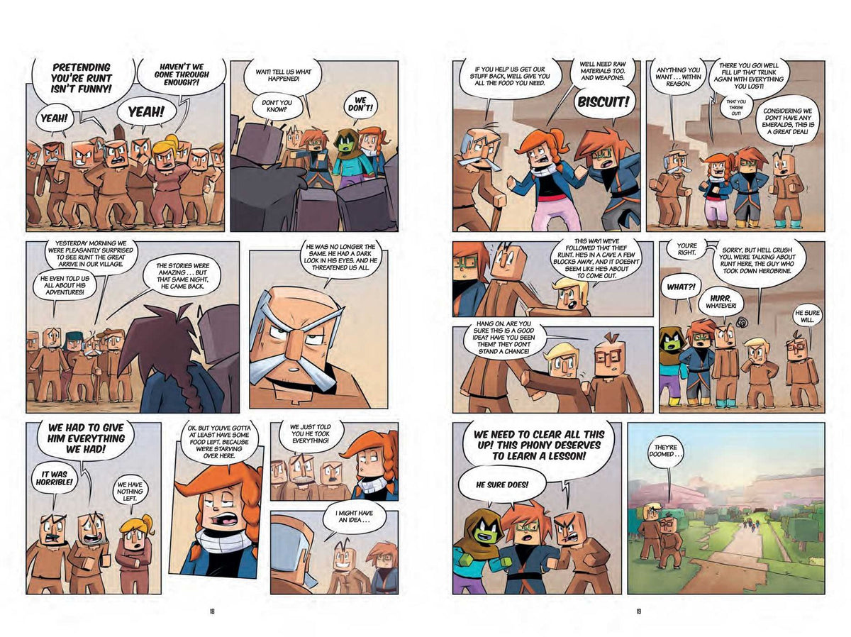 Diary of an 8-Bit Warrior Graphic Novel: Journey to the Far Lands