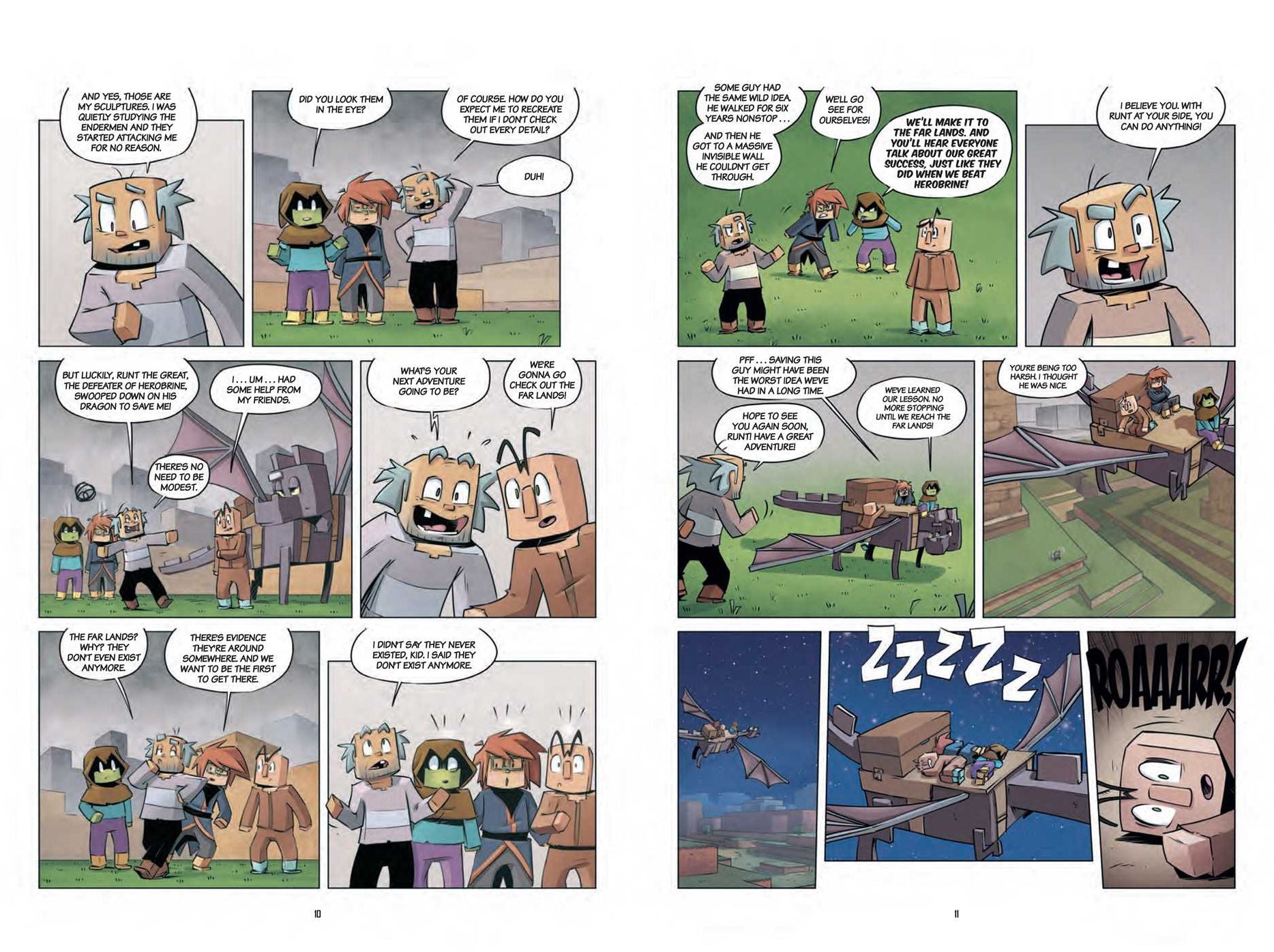 Diary of an 8-Bit Warrior Graphic Novel: Journey to the Far Lands