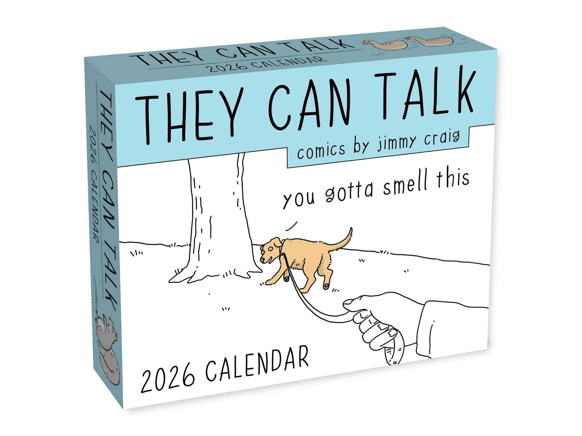 2026 They Can Talk Comics Day-to-Day Calendar