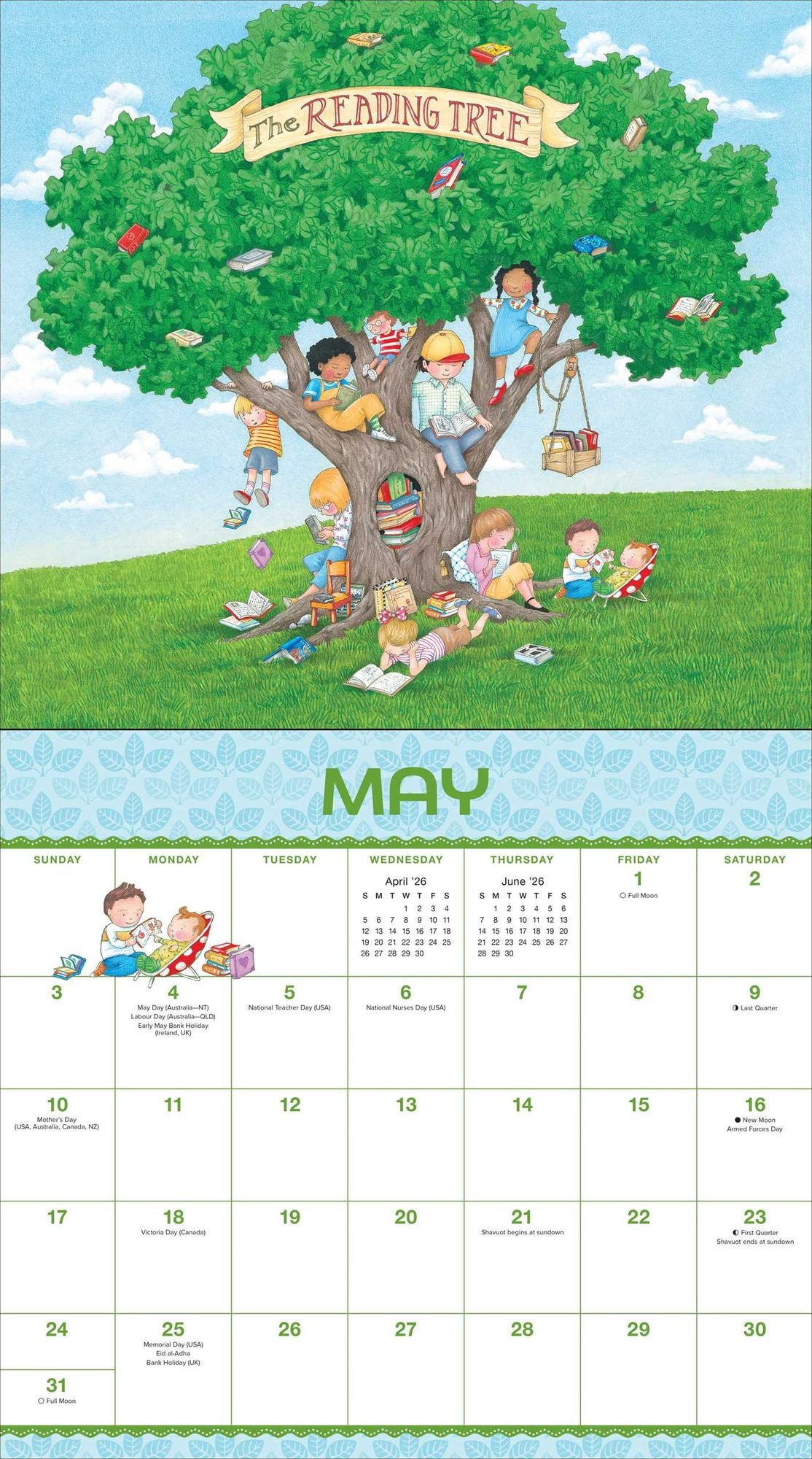 2026 Mary Engelbreit's Friendship Is a Sheltering Tree Deluxe Wall Calendar