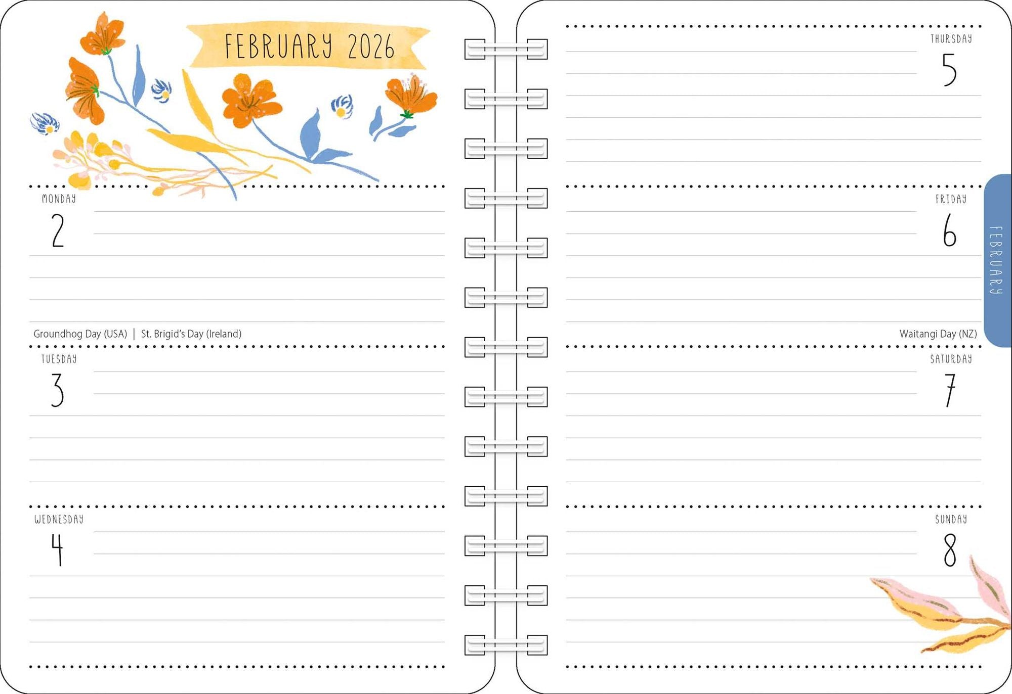 Meera Lee Patel 2026 Weekly Planner Calendar: Start Where You Are
