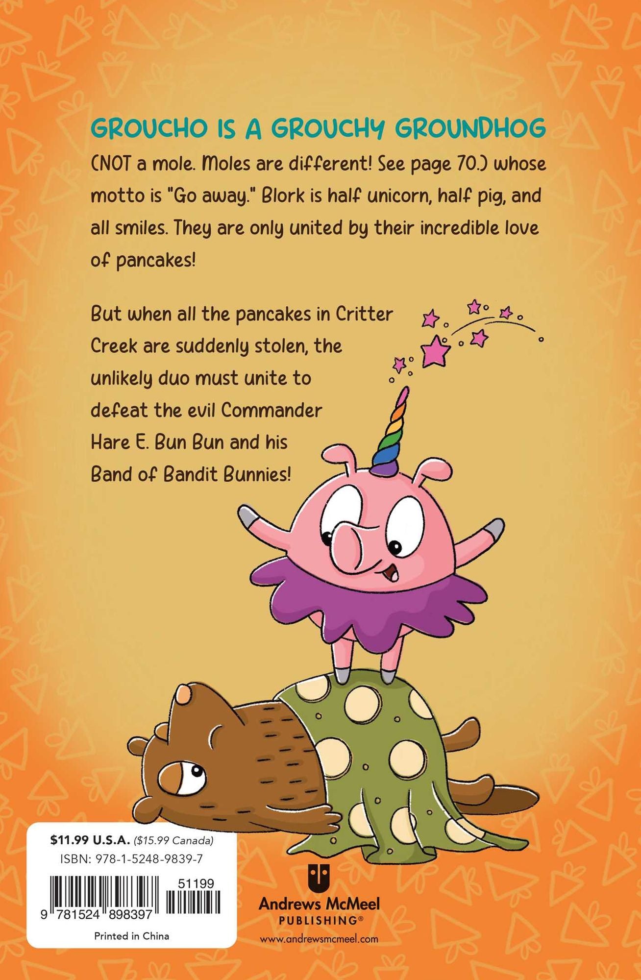 Groucho the Grouchy Groundhog