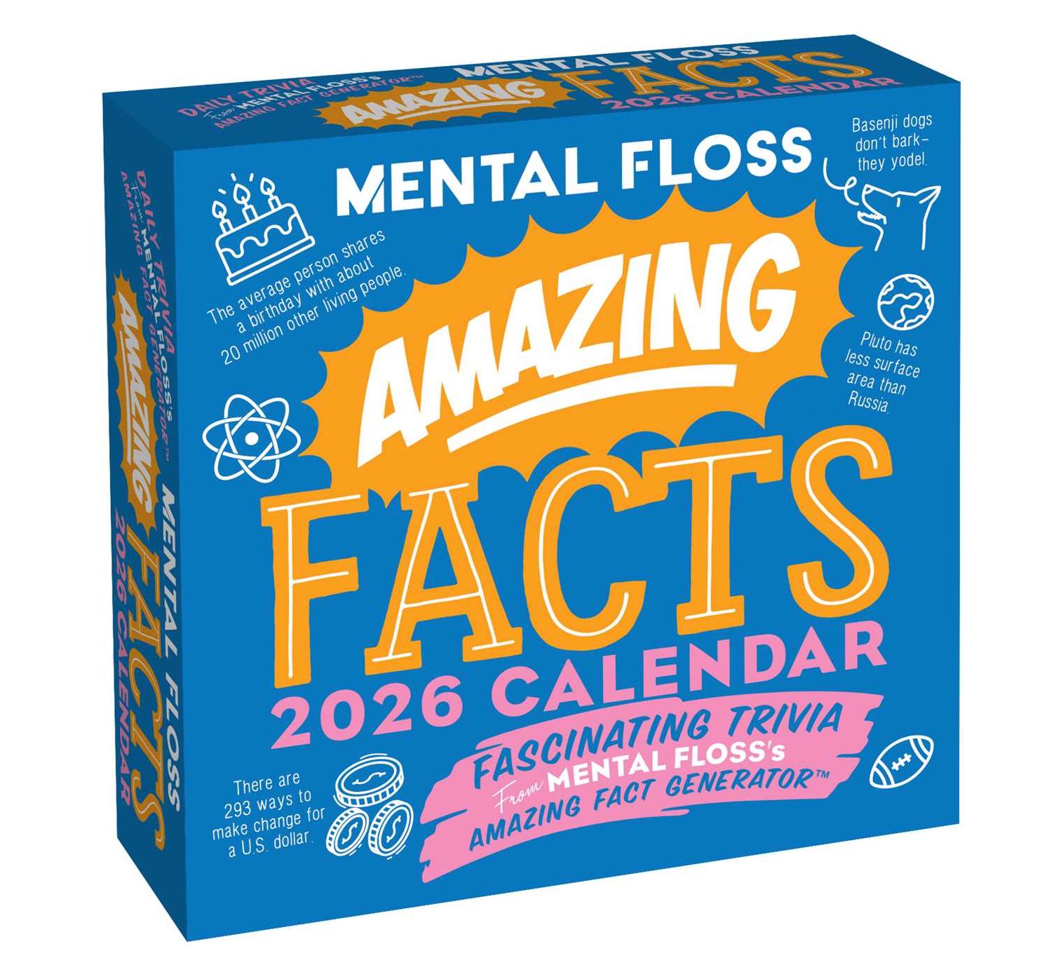 2026 Amazing Facts from Mental Floss Calendar