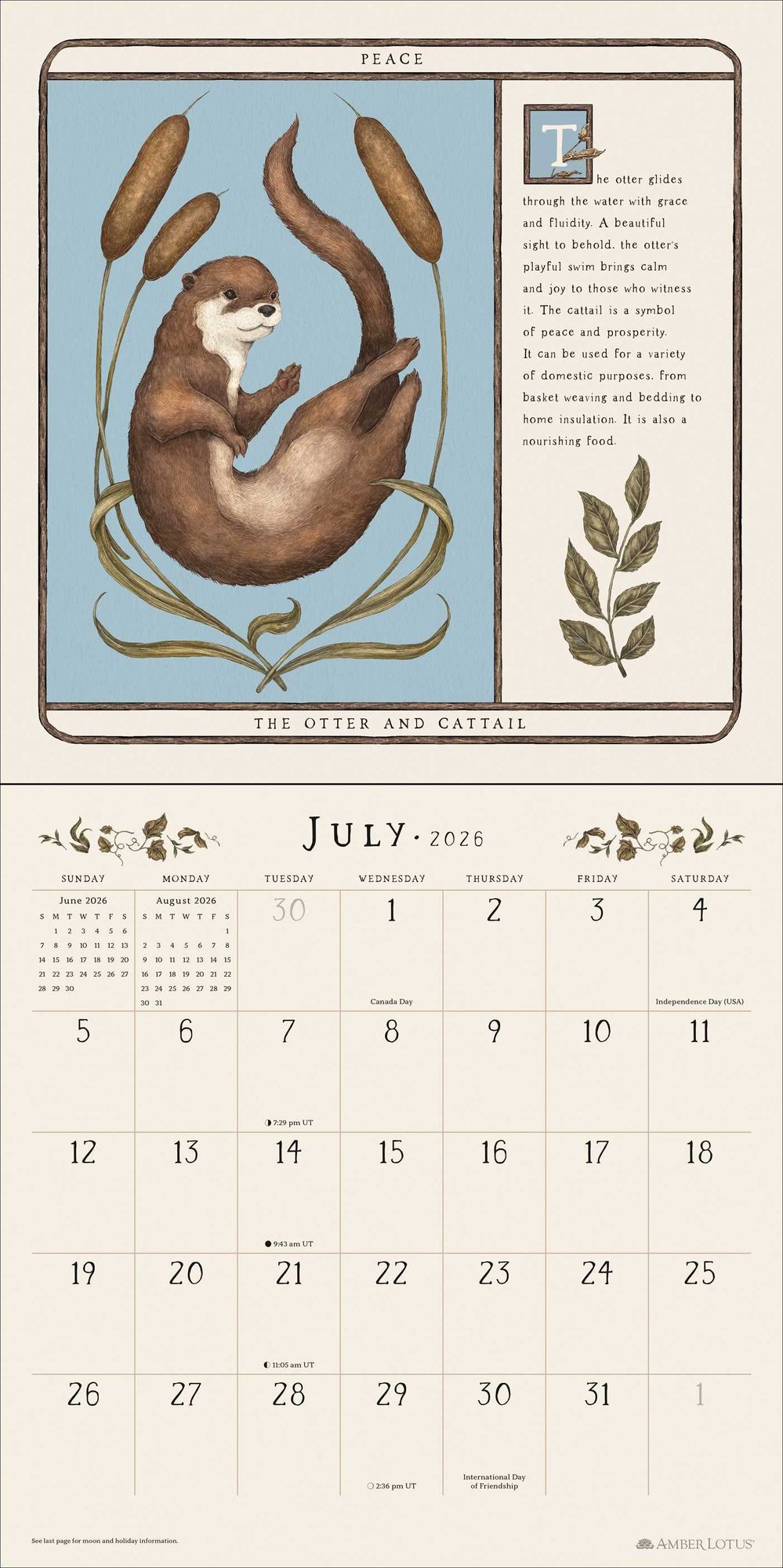 2026 Woodland Wardens Wall Calendar