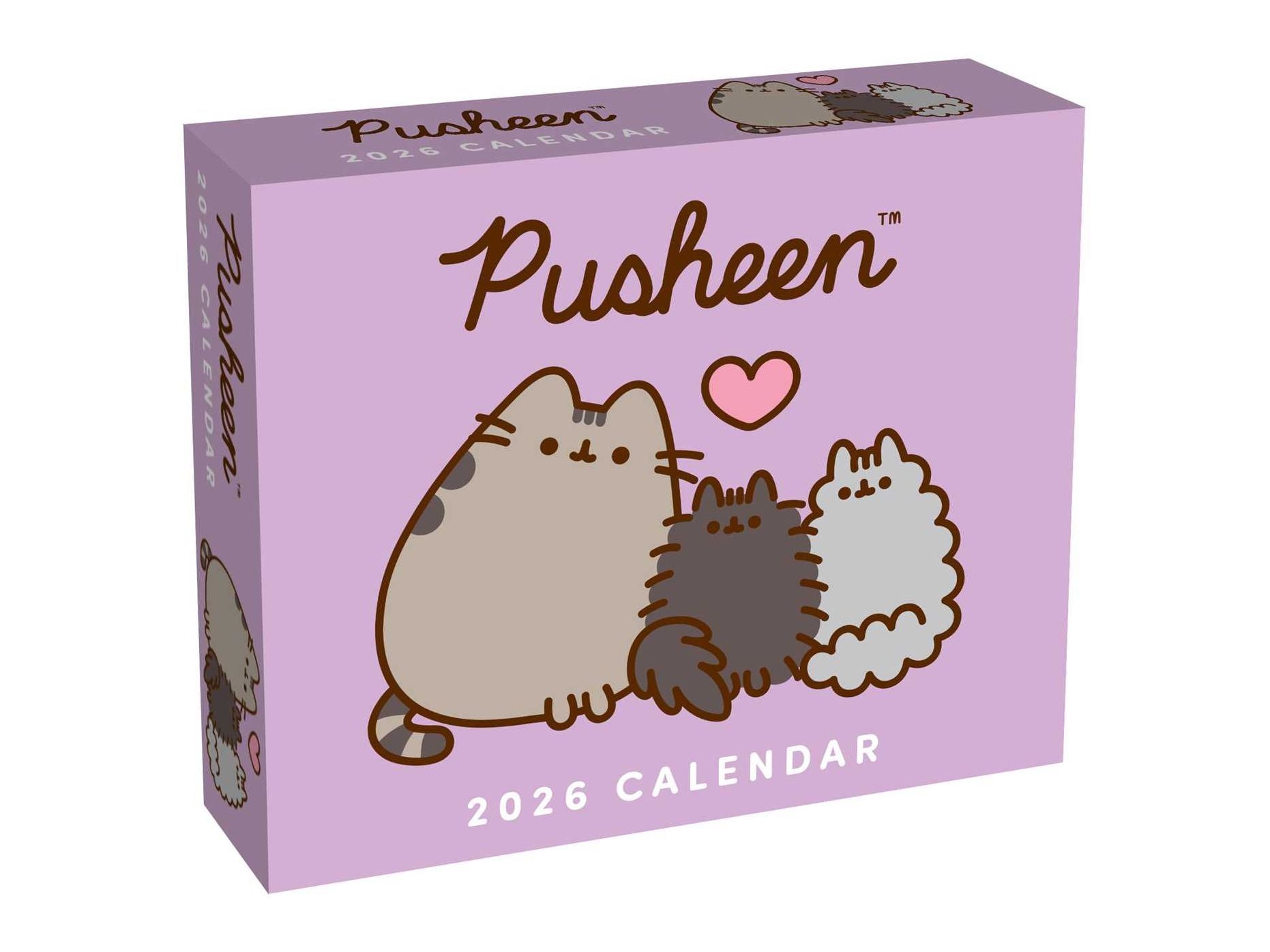 2026 Pusheen Day-to-Day Calendar