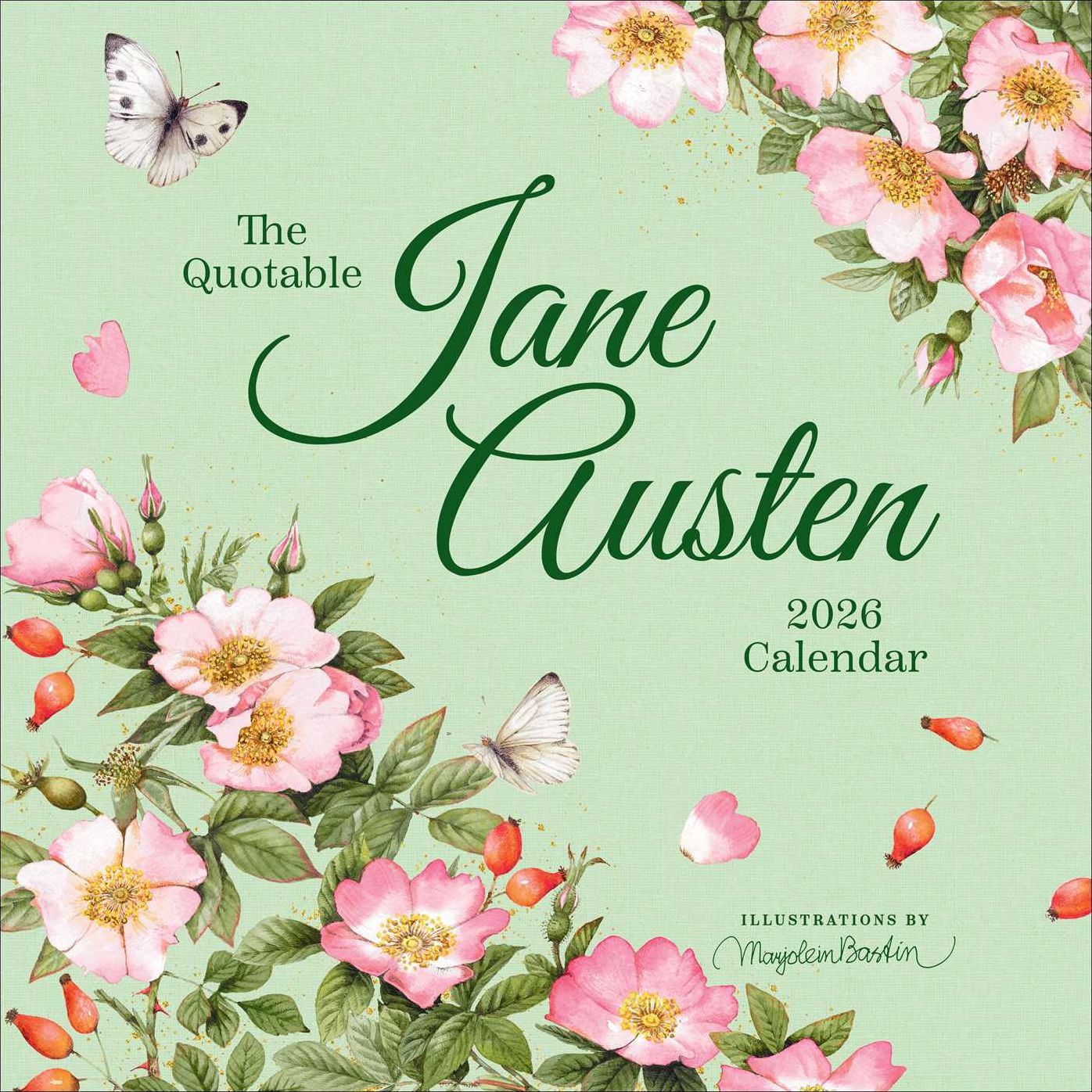2026 Quotable Jane Austen Wall Calendar