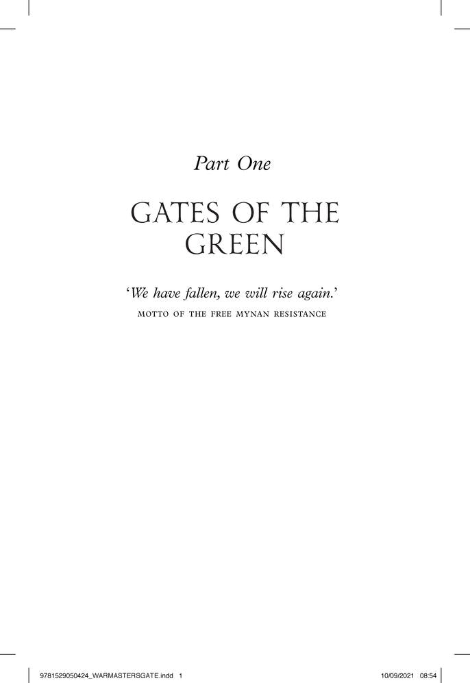War Master's Gate (Shadows of the Apt Series #9)