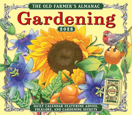 2026 Old Farmer's Almanac Gardening Boxed/Daily Calendar