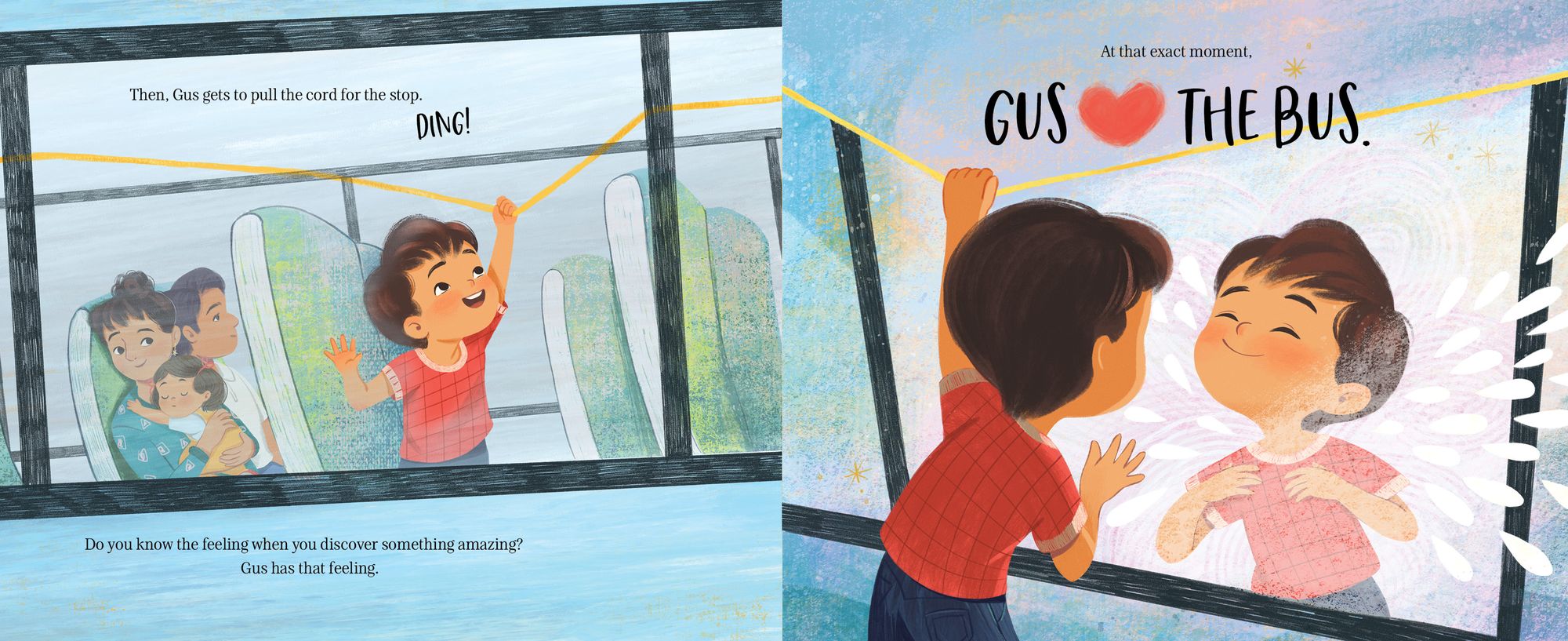 Gus Hearts the Bus