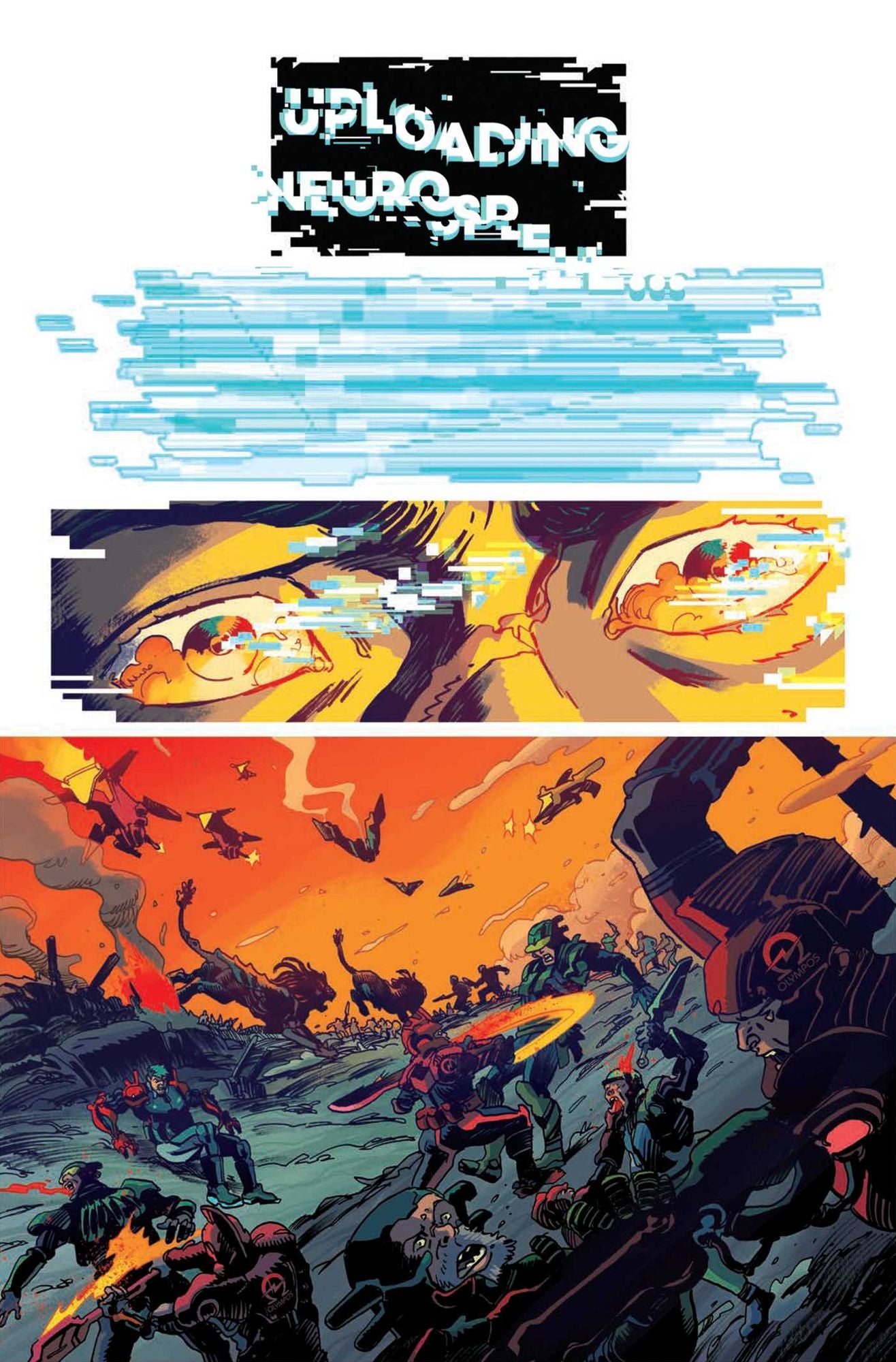 Olympos: Nullhunter: A cyberpunk retelling of Hercules