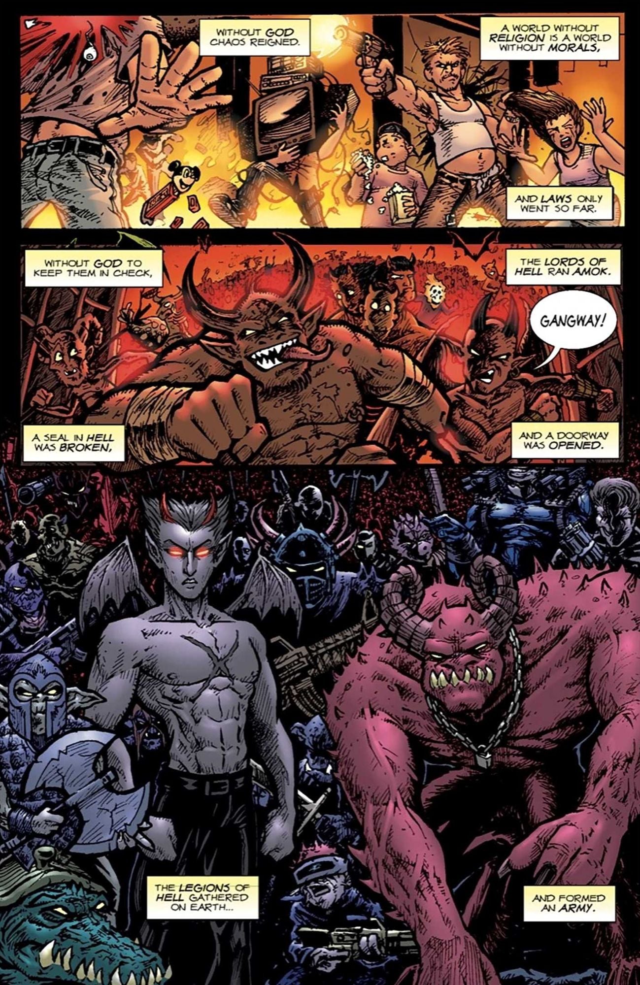 Battle Pope 25th Anniversary Deluxe Hardcover: The Immaculate Collection