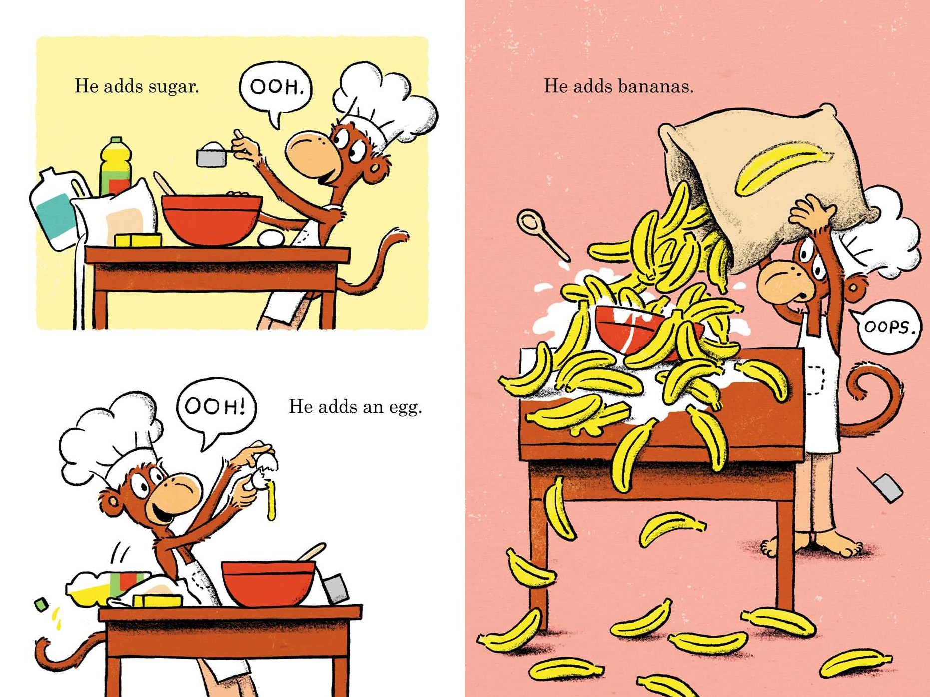 Mr. Monkey Bakes a Cake (Mr. Monkey Series #1)