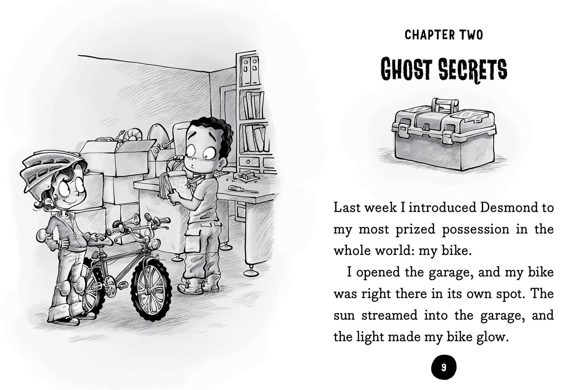 Ghosts Don't Ride Bikes, Do They? (Desmond Cole Ghost Patrol Series #2)