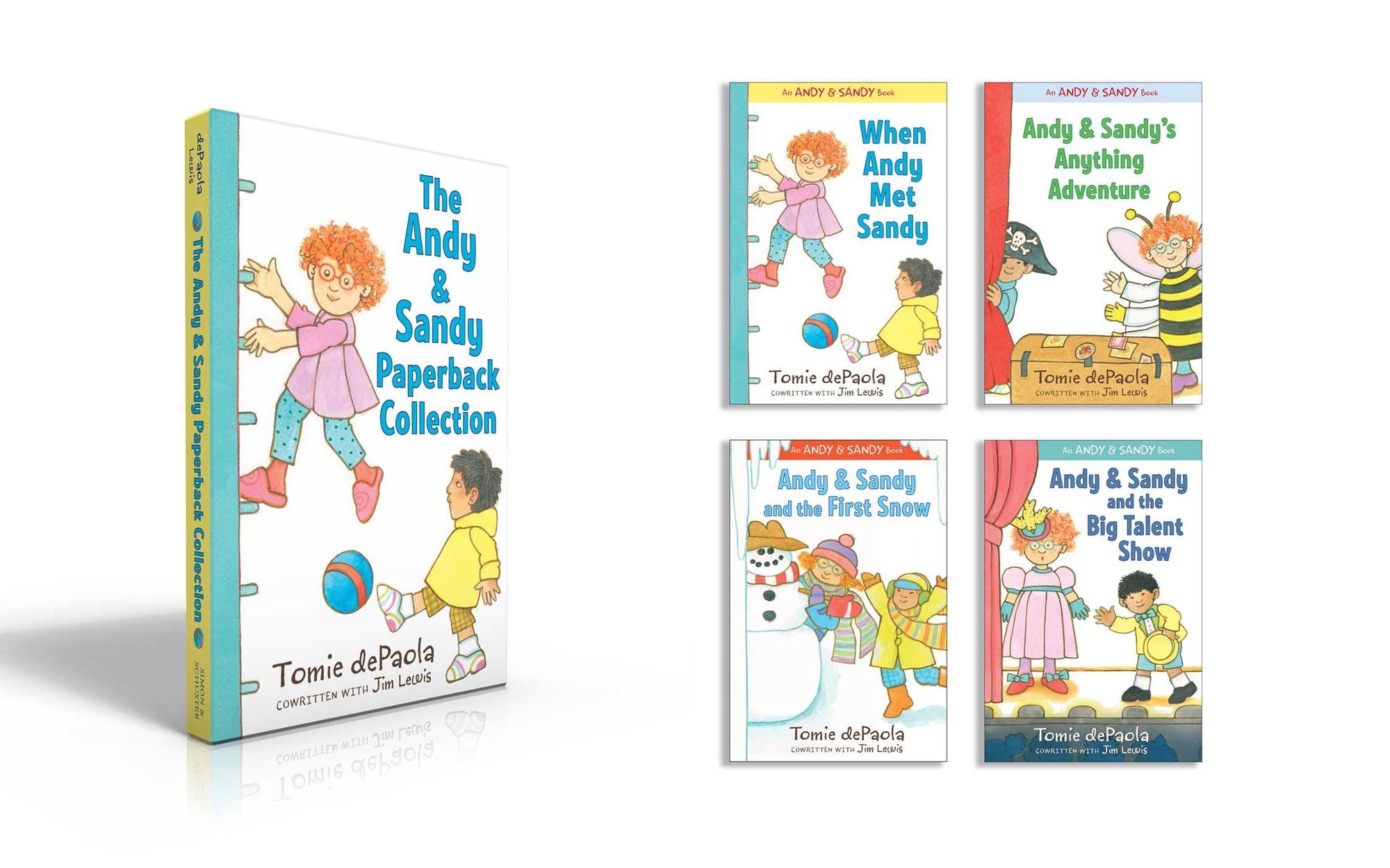 The Andy & Sandy Paperback Collection (Boxed Set): When Andy Met Sandy; Andy & Sandy's Anything Adventure; Andy & Sandy and the First Snow; Andy & Sandy and the Big Talent Show