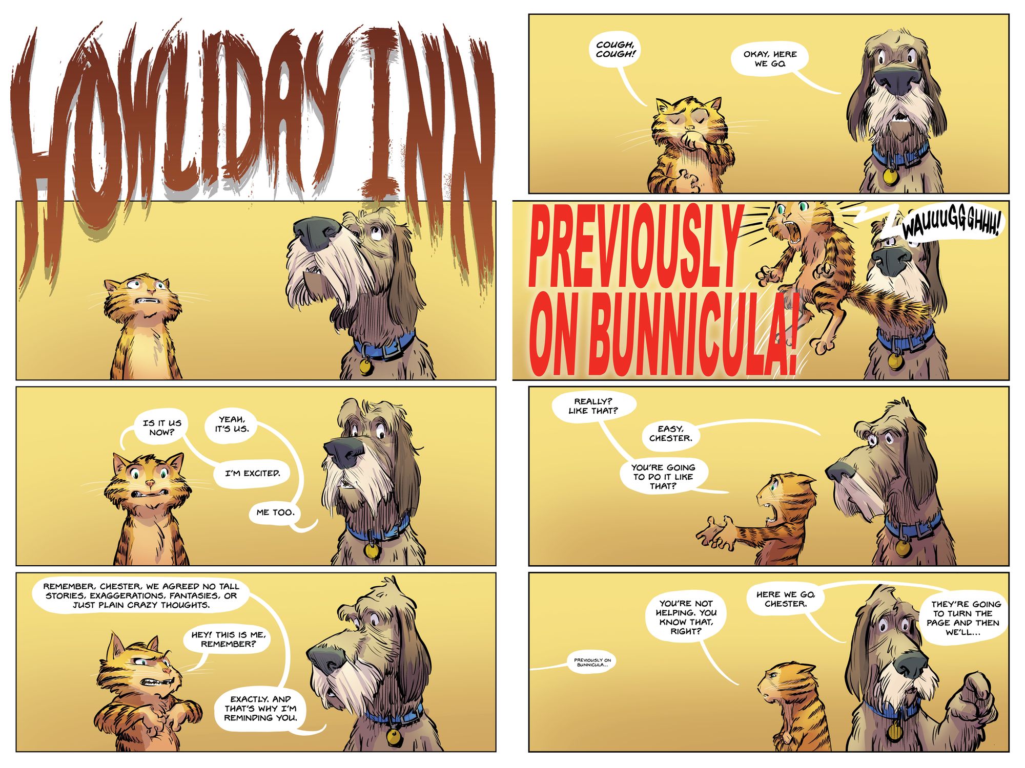 Howliday Inn the Graphic Novel