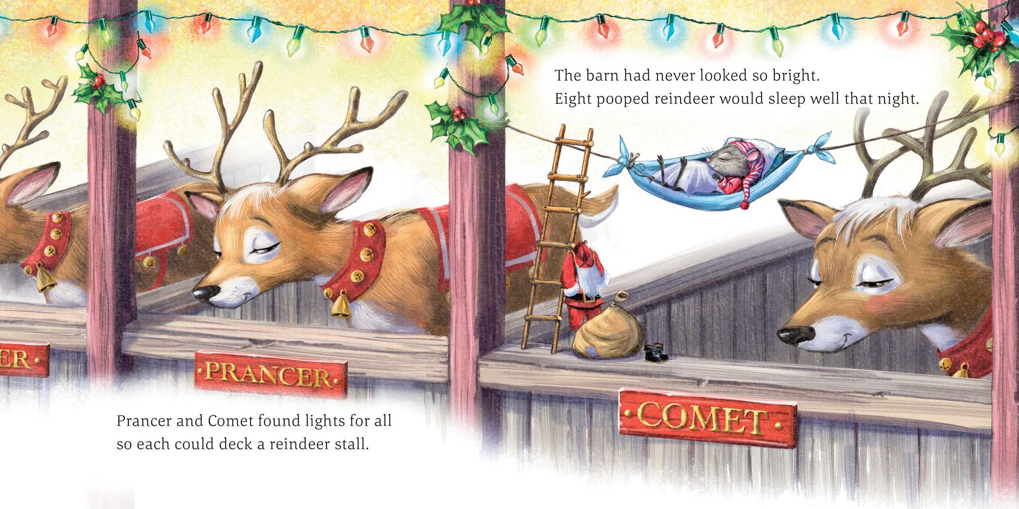 Santa Mouse Plays Reindeer Games
