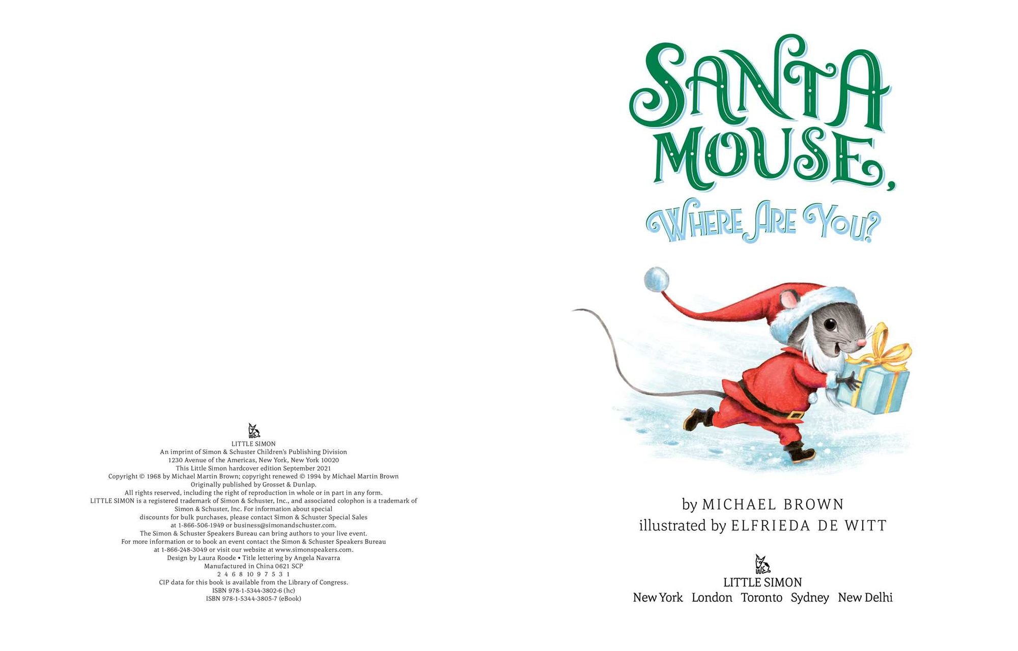 Santa Mouse, Where Are You?