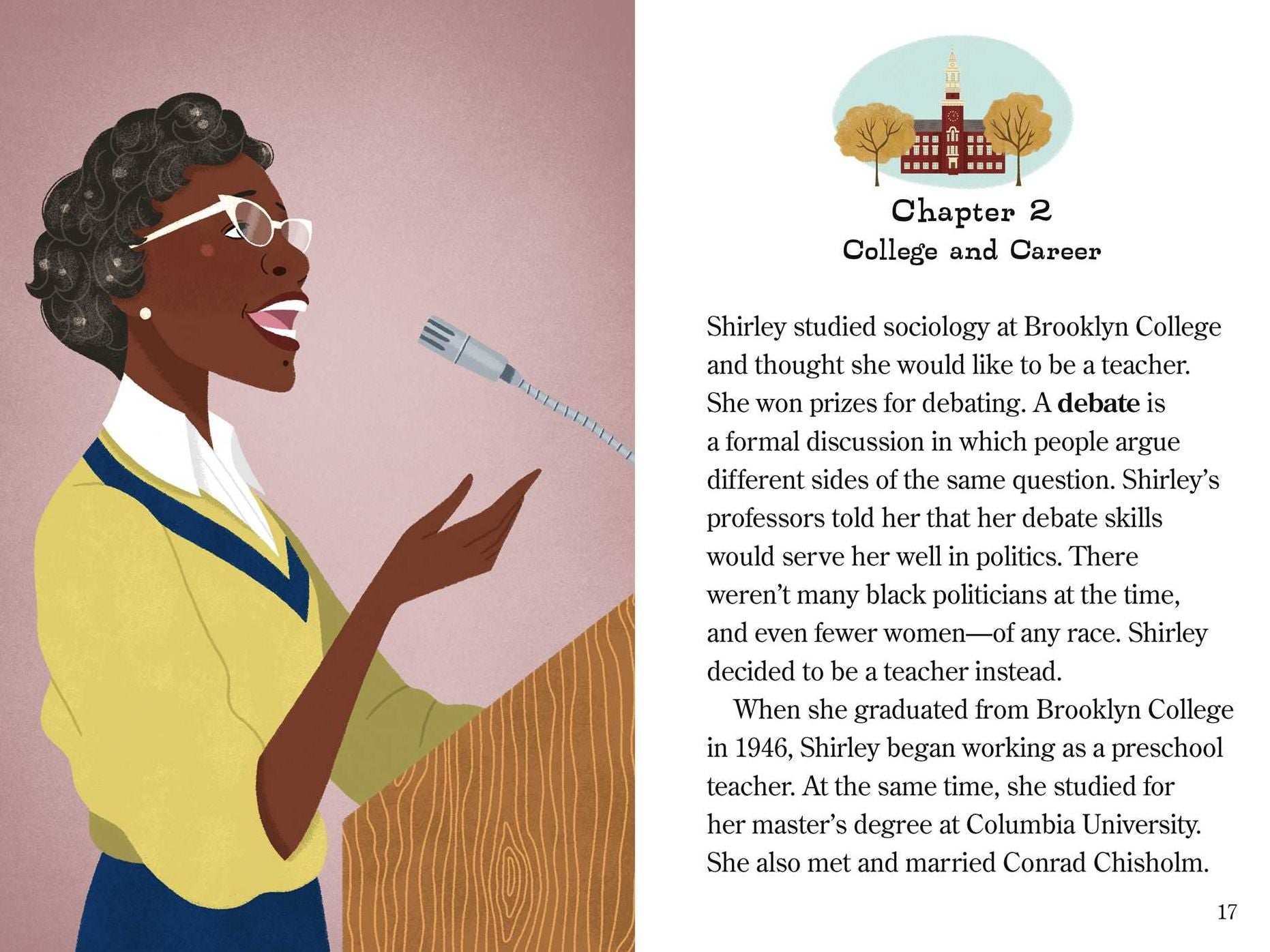 Shirley Chisholm: Ready-to-Read Level 3
