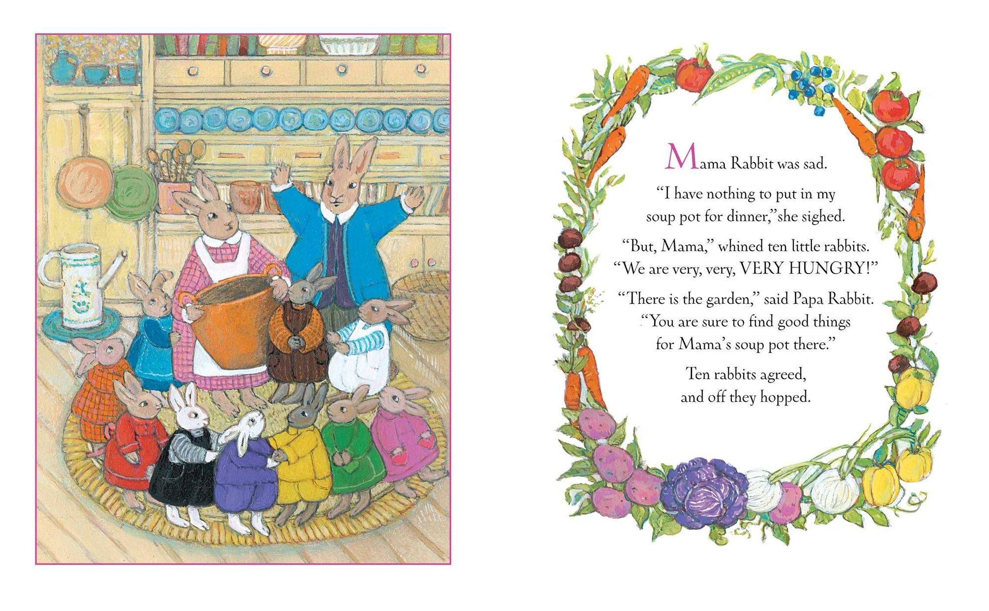 10 Hungry Rabbits
