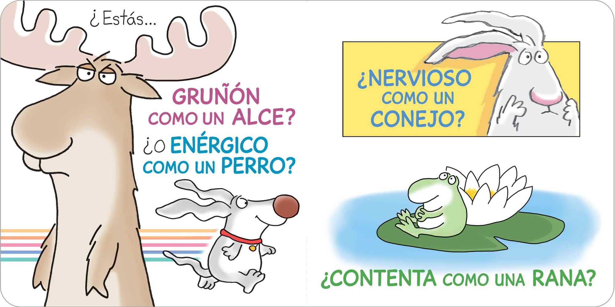 Hipopótama feliz, pato enojado (Happy Hippo, Angry Duck)