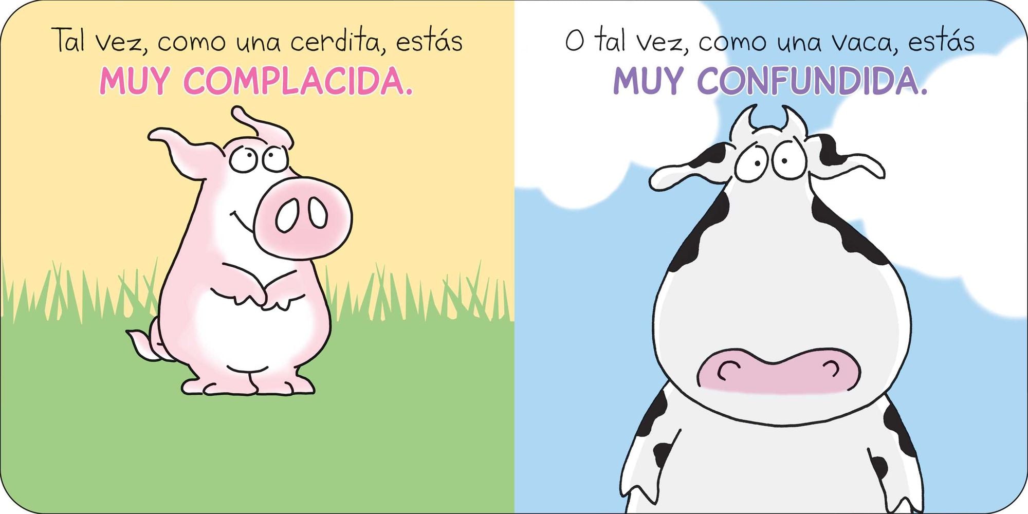 Hipopótama feliz, pato enojado (Happy Hippo, Angry Duck)