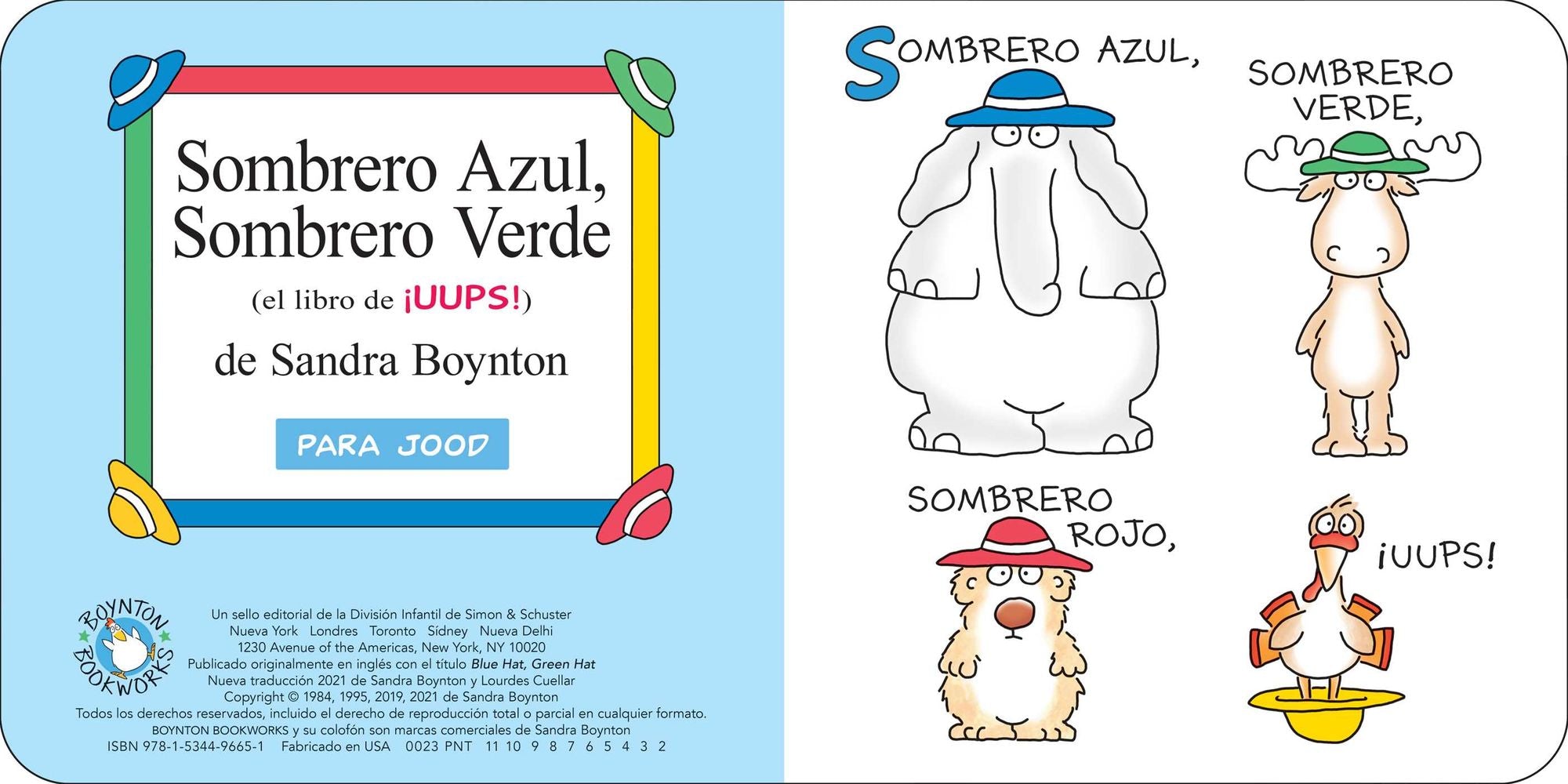 Sombrero azul, sombrero verde (Blue Hat, Green Hat)