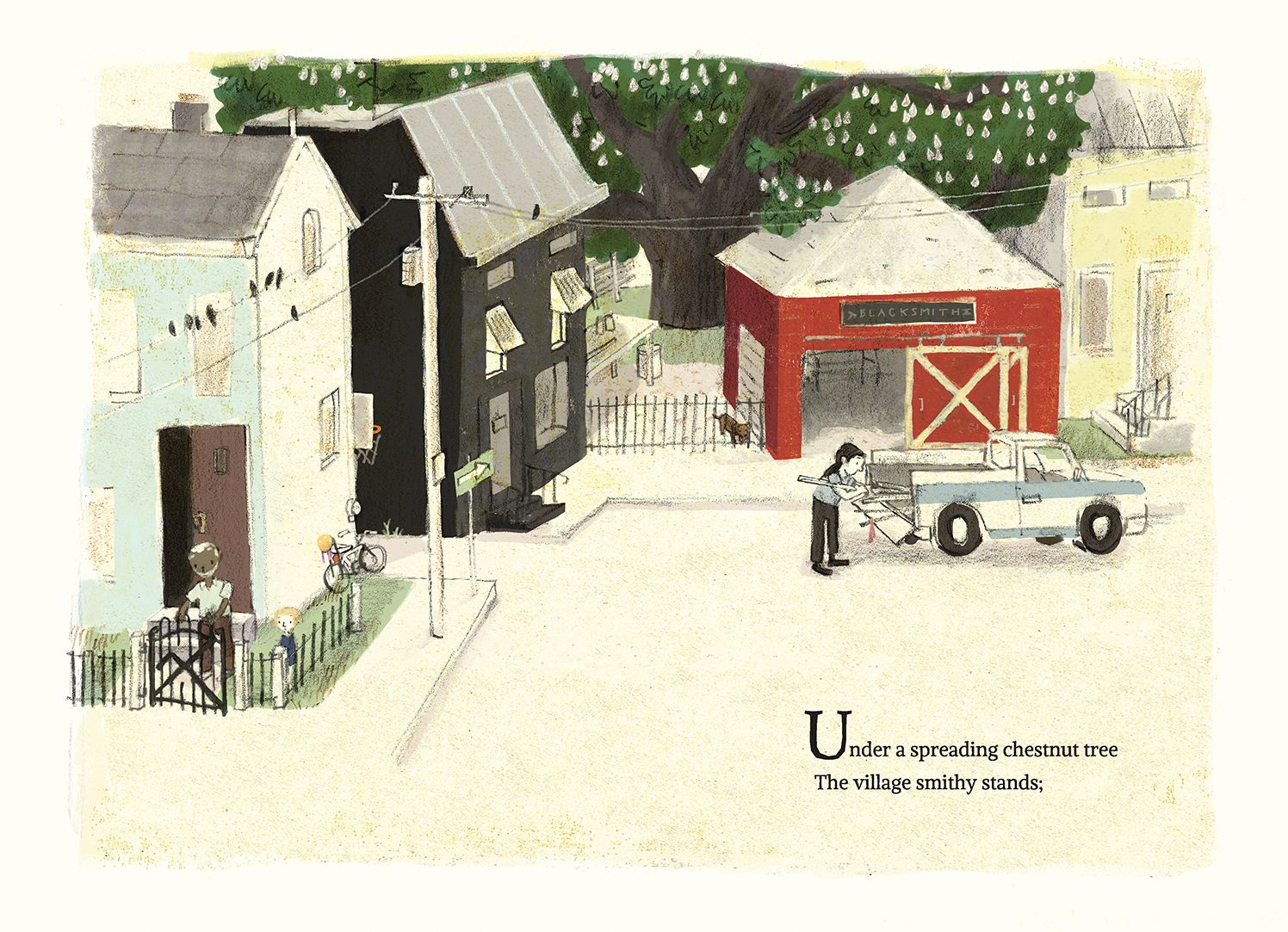 The Village Blacksmith