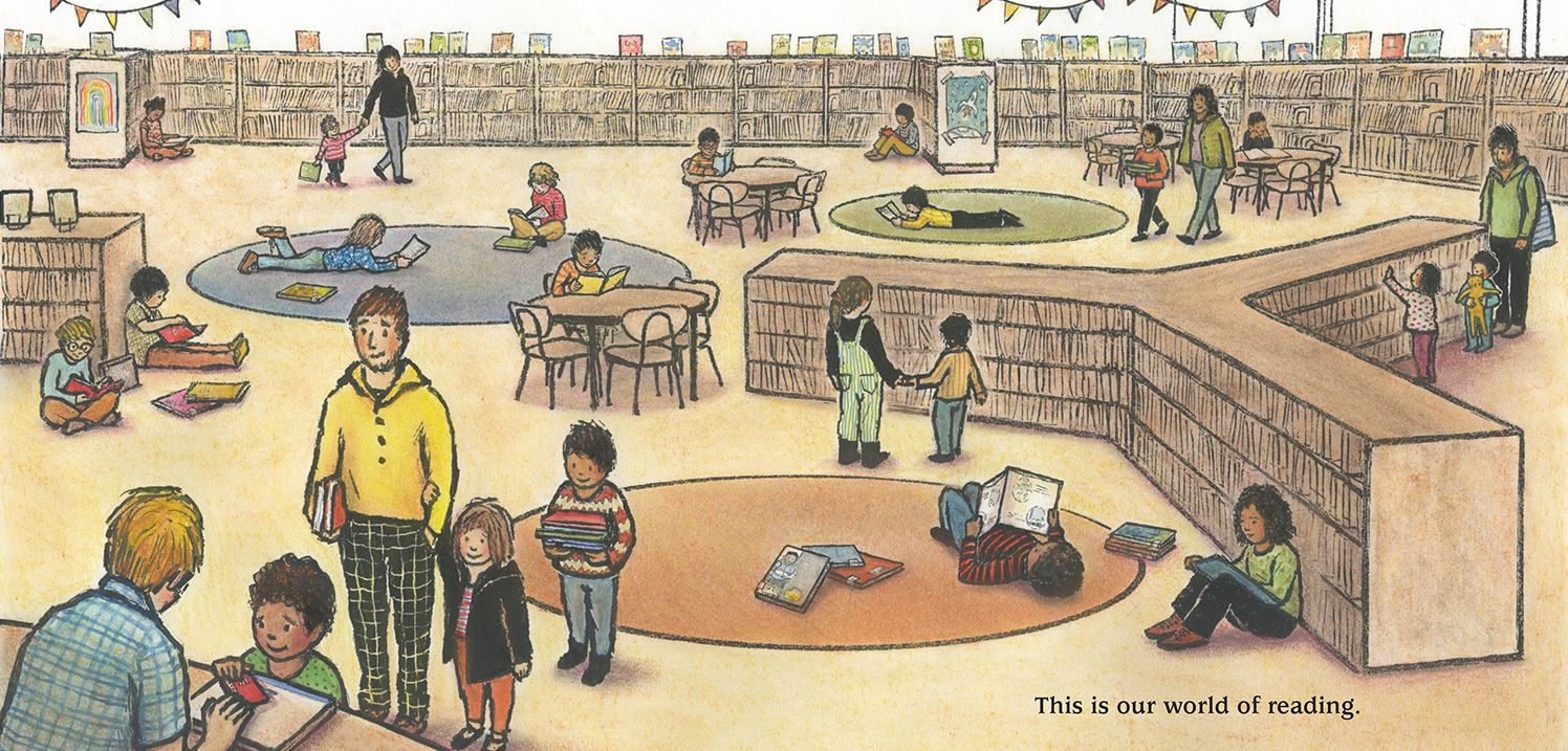 This Is a Story: (A Celebration of Books, Imagination, and the Library Experience for Kids Ages 4-8)