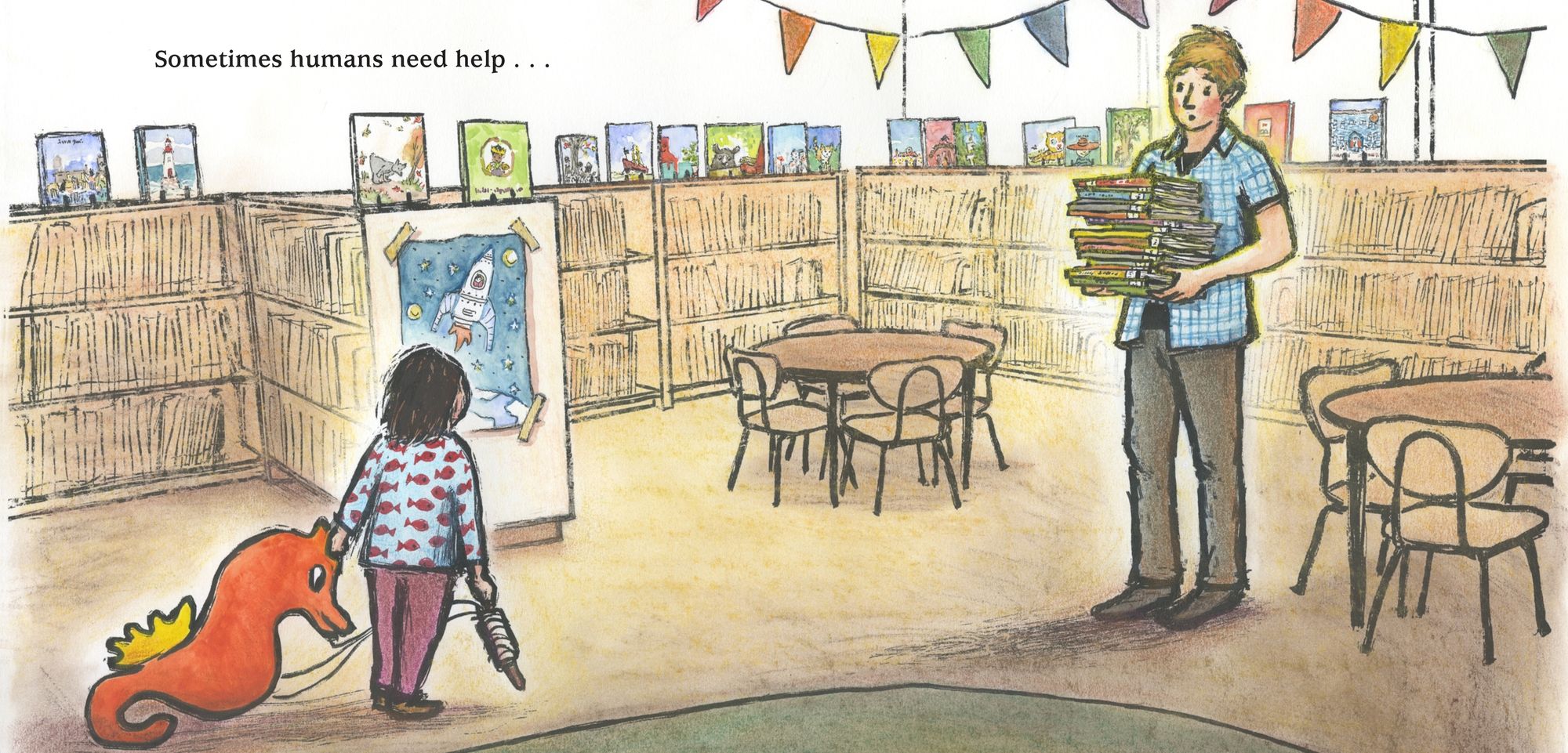 This Is a Story: (A Celebration of Books, Imagination, and the Library Experience for Kids Ages 4-8)