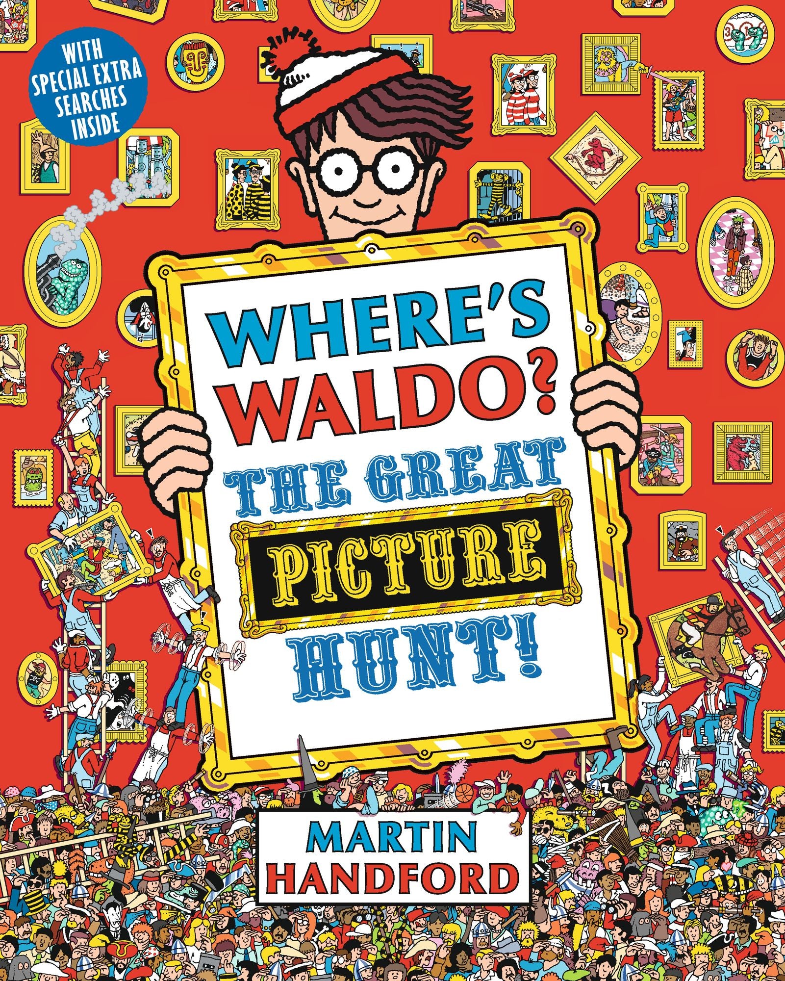 Where's Waldo? The Great Picture Hunt!: (A Hidden Object Activity Book Including Stickers, Spot-the-Difference Spreads, Search & Find Puzzles, & More - a Perfect Gift & Travel Companion for All Ages)