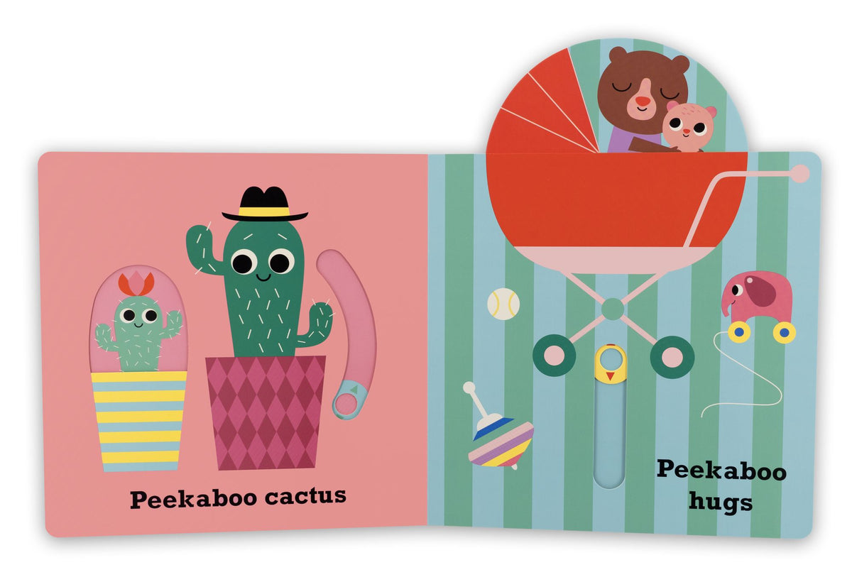 Peekaboo: Love: (An Interactive Board Book for Babies & Toddlers with Mirror & Sliders to Push, Pull, or Turn. Cute Artwork Includes a Strawberry, Rainbow, Ladybug, & More.)