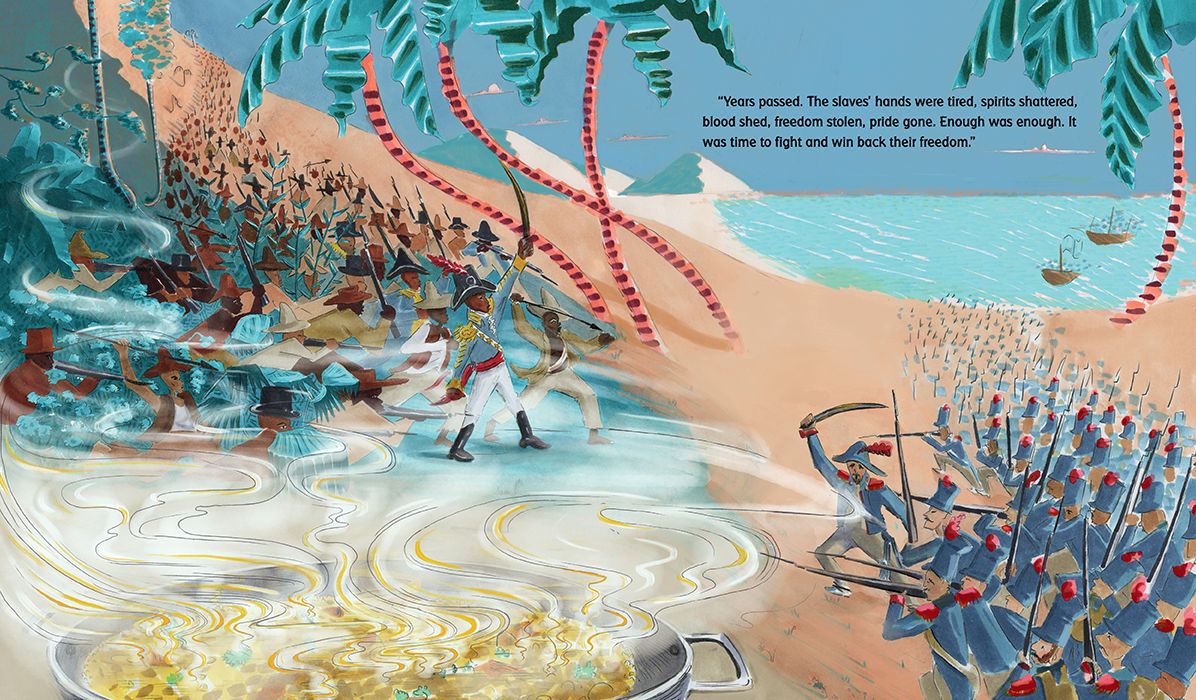 Freedom Soup: (A Haitian New Years Tale Celebrating Culture, Traditions, and Family for Kids Ages 5-9 in Grades K-4)