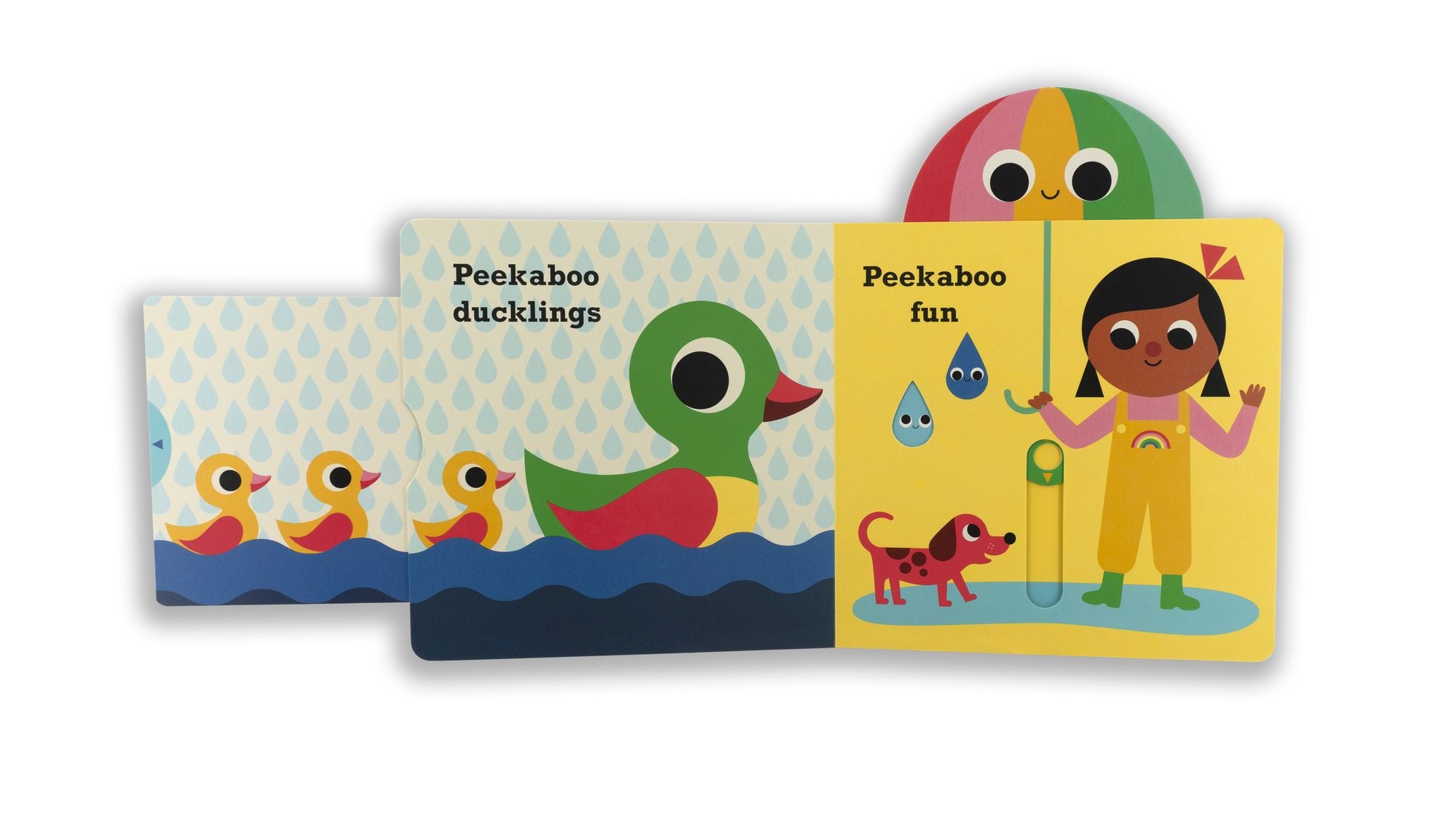 Peekaboo: Chick: (An Interactive Board Book for Babies & Toddlers with Mirror & Sliders to Push, Pull, or Turn. Cute Artwork Includes a Duck, Flowers, Umbrella, Deer, & More.)