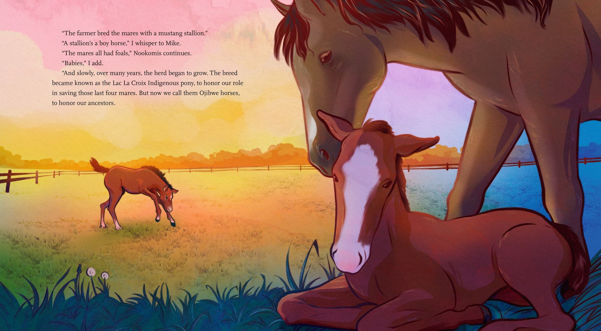 Across the Ice: How We Saved the Ojibwe Horse