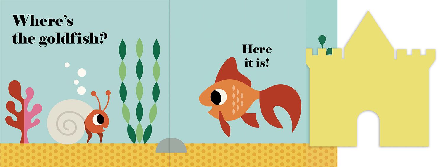 Where's the Cat?: (An Interactive, Sensory Lift-the-Flap Book with Felt Flaps and a Mirror for Babies & Toddlers. Friendly Pets Include a Goldfish, a Dog, & Guinea Pig.)